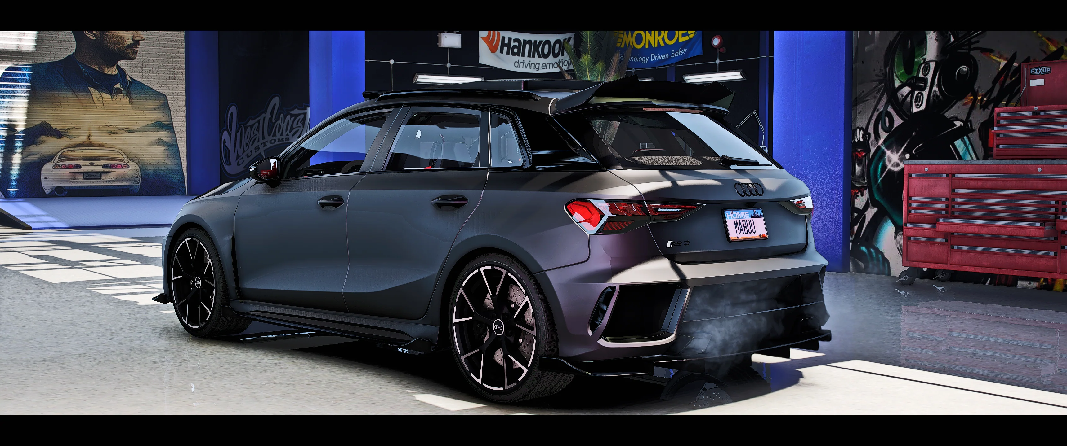 2022 Audi RS3 2022 UK [Animation Sunroof] - Image 2
