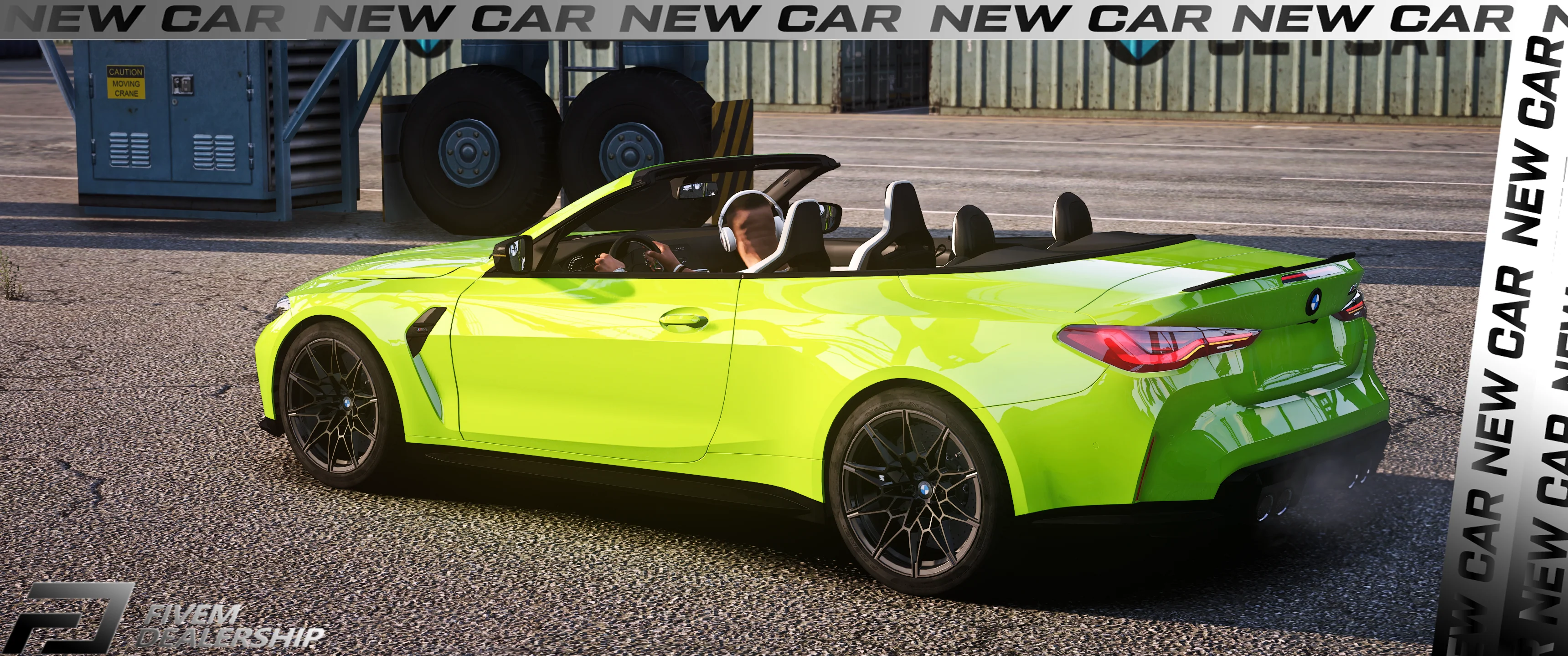 2023 BMW M4 Convertible [Animation roof] - Image 2