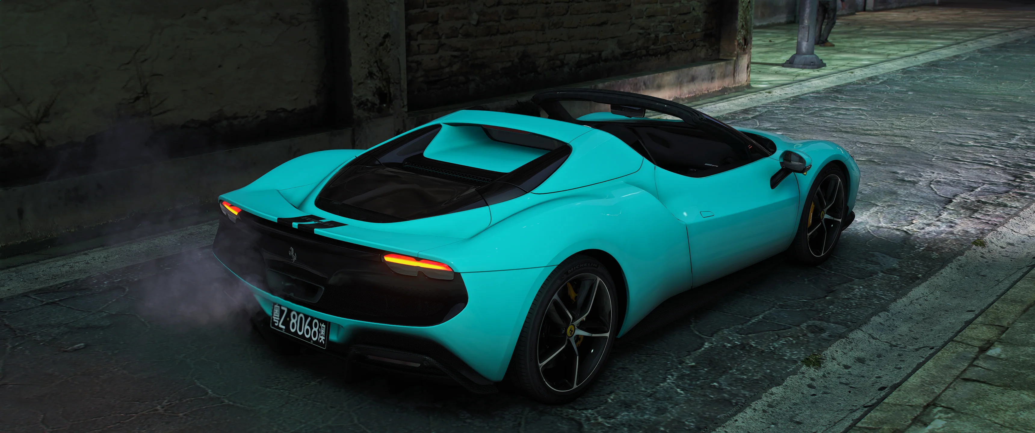 2023 Ferrari 296 GTS Spider [Animation Roof] - Image 2