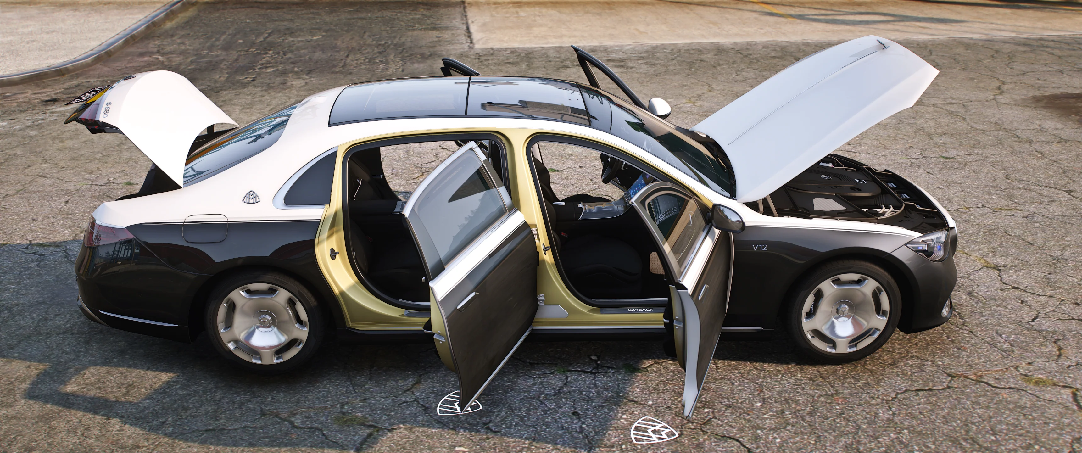 2023 Mercedes Maybach S680 W223 - Image 3