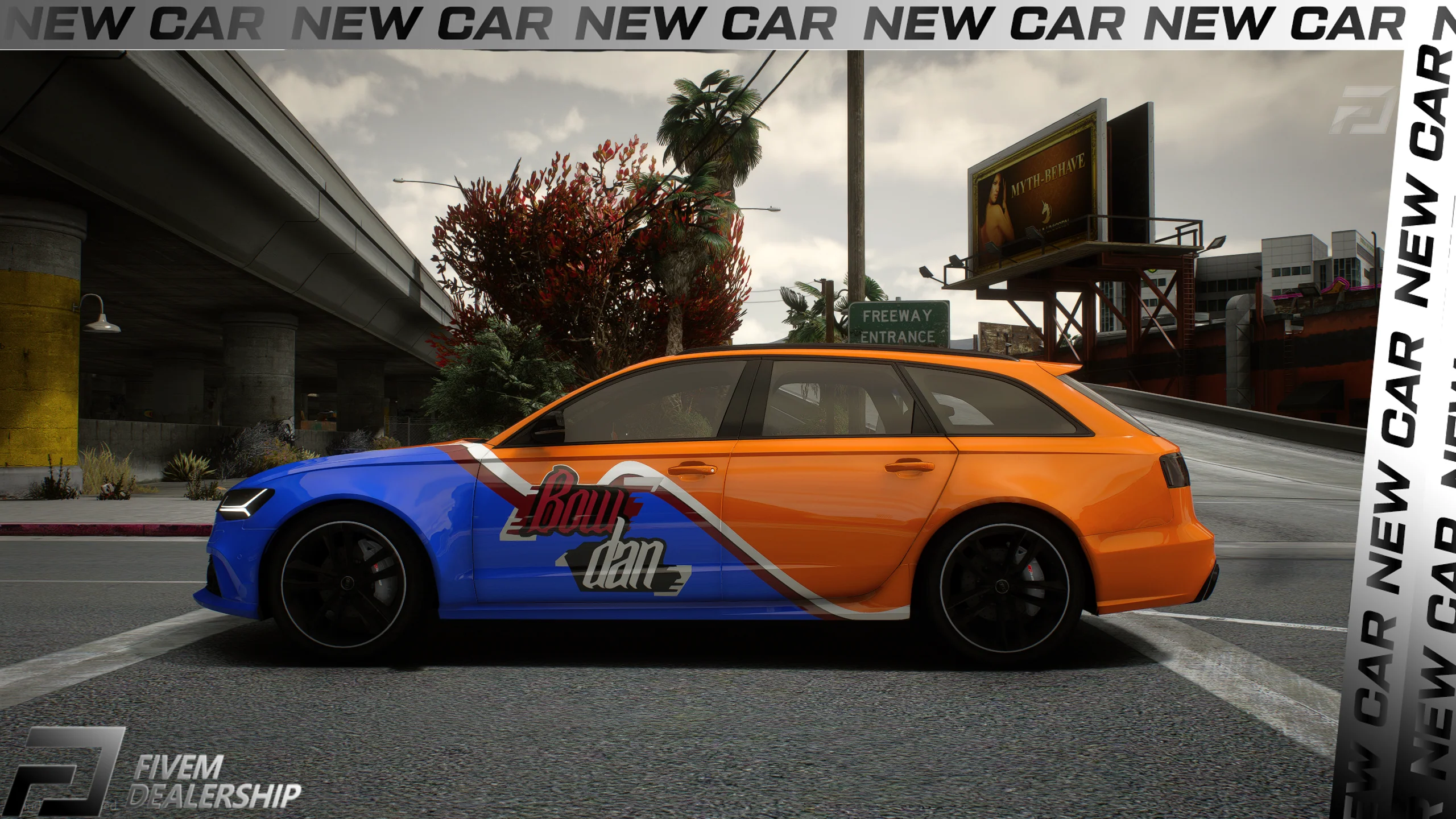 Audi RS6 2016 Bowdan Custom - Image 2