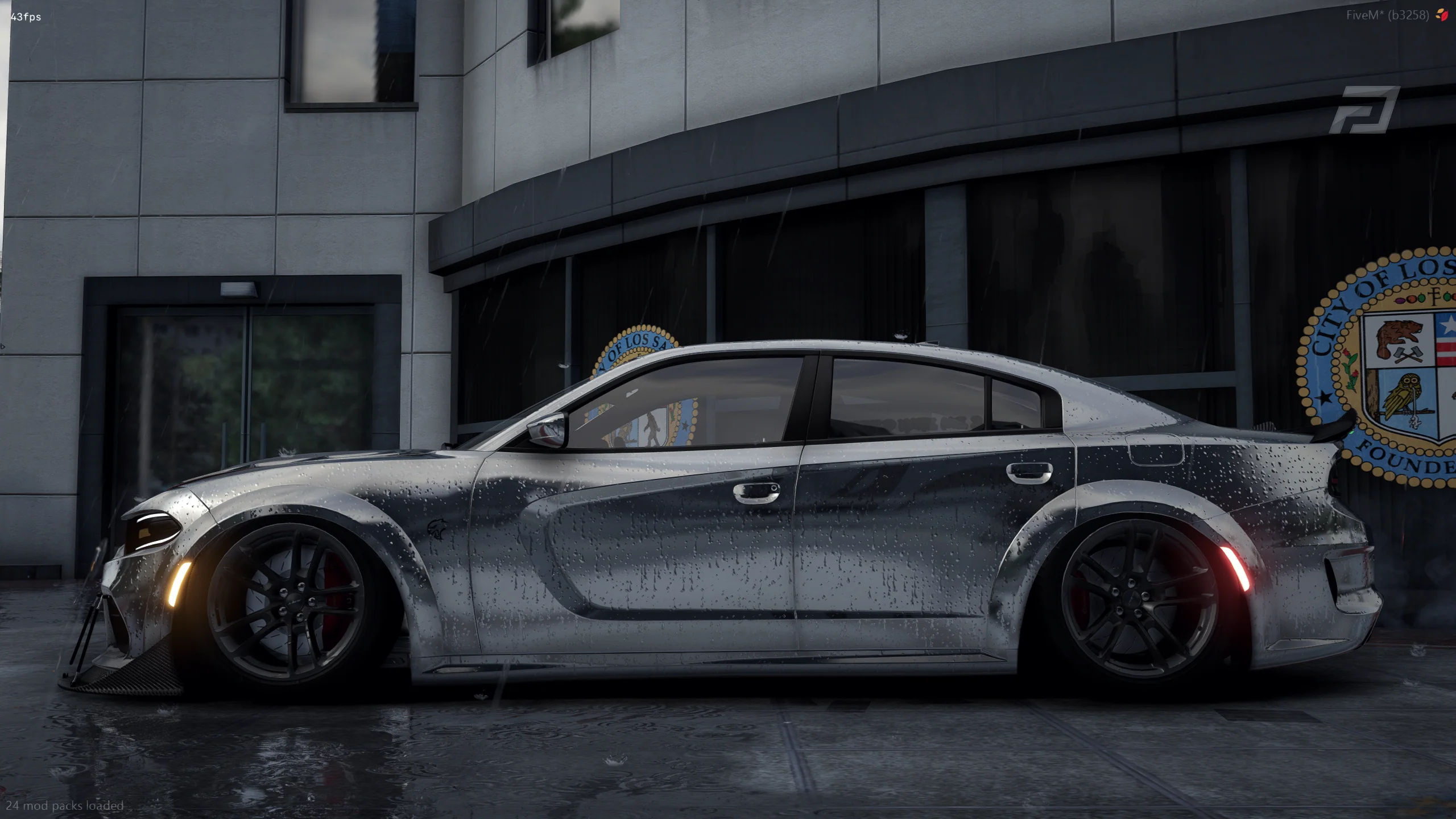 Bagged Whipple Dodge Charger Hellcat - Image 2