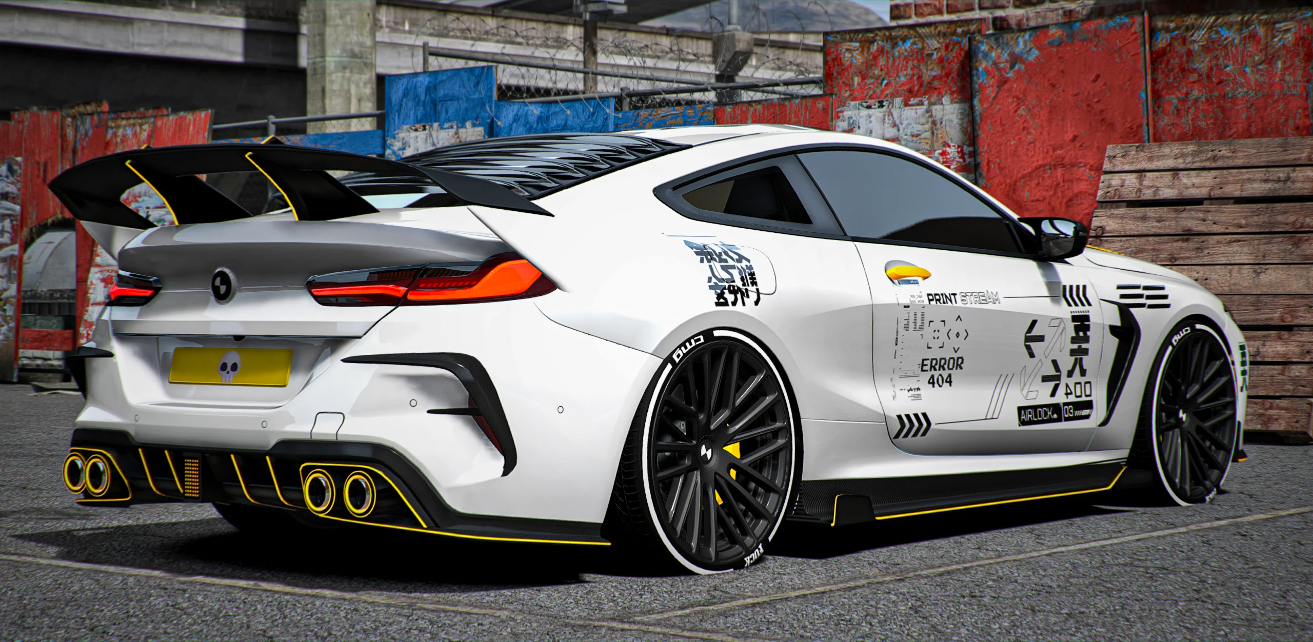 BMW M8 RK Kit (4 Liveries) - Image 2