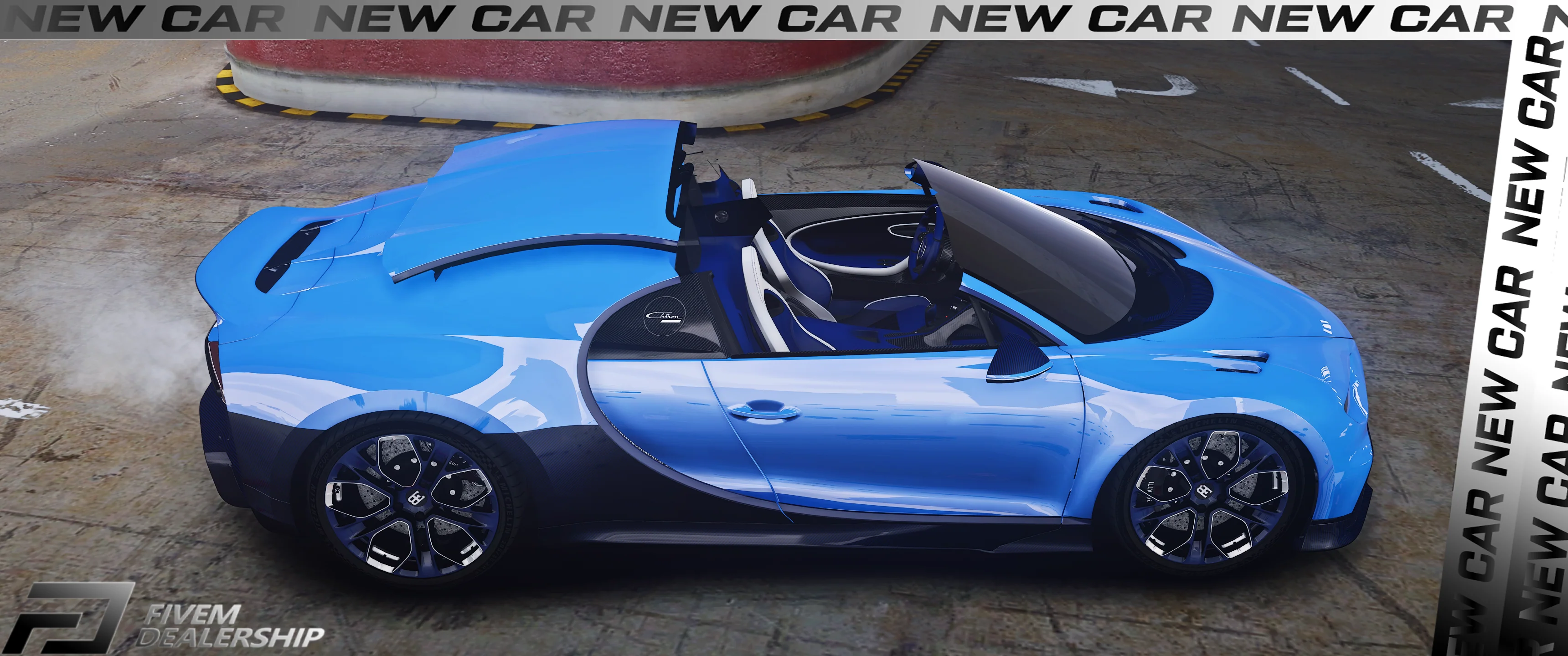 Bugatti Chiron Profile 2022 [Animated Roof] - Image 3