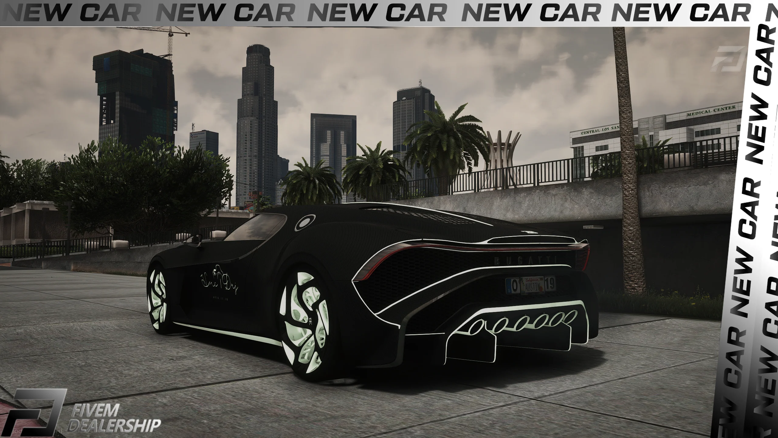 Bugatti LA Voiture Noire [Dinamic Lights] - Image 3