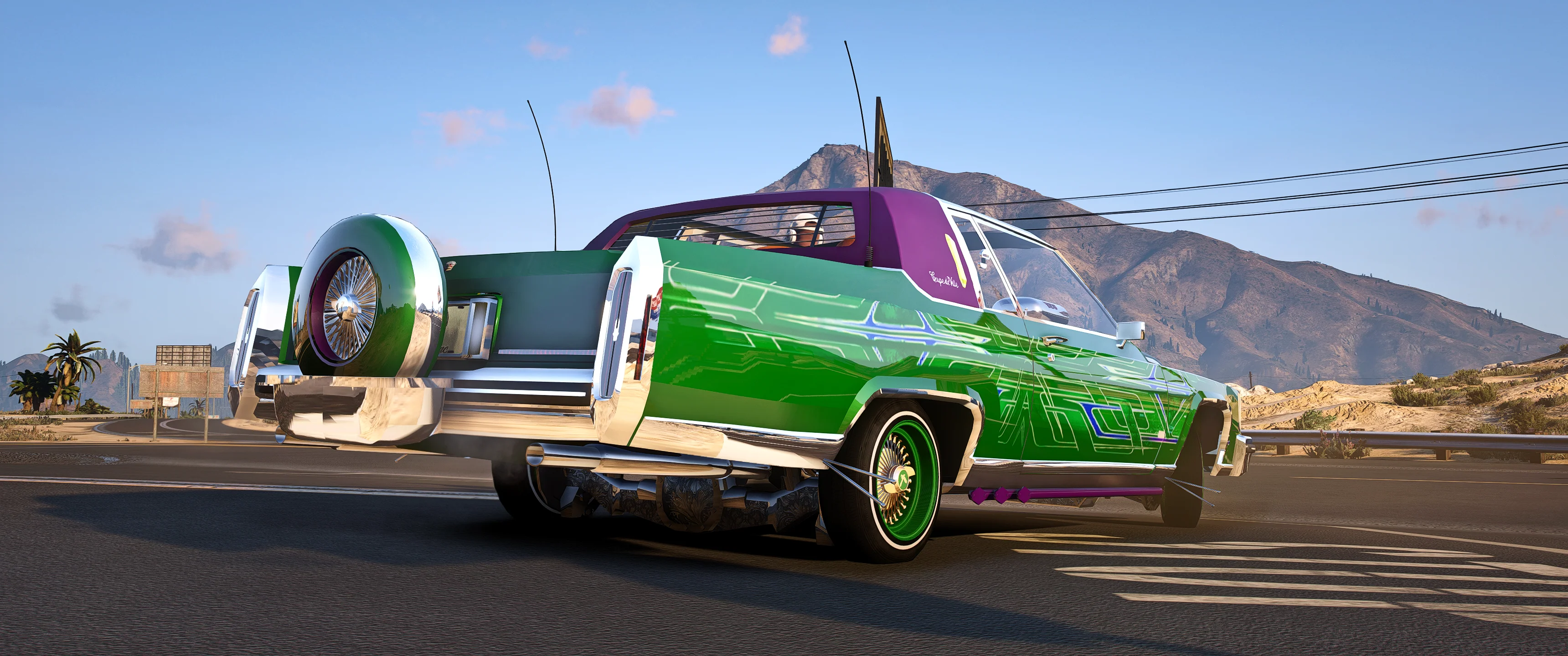 Cadillac Deville Coupe Lowrider 1985 - Image 2