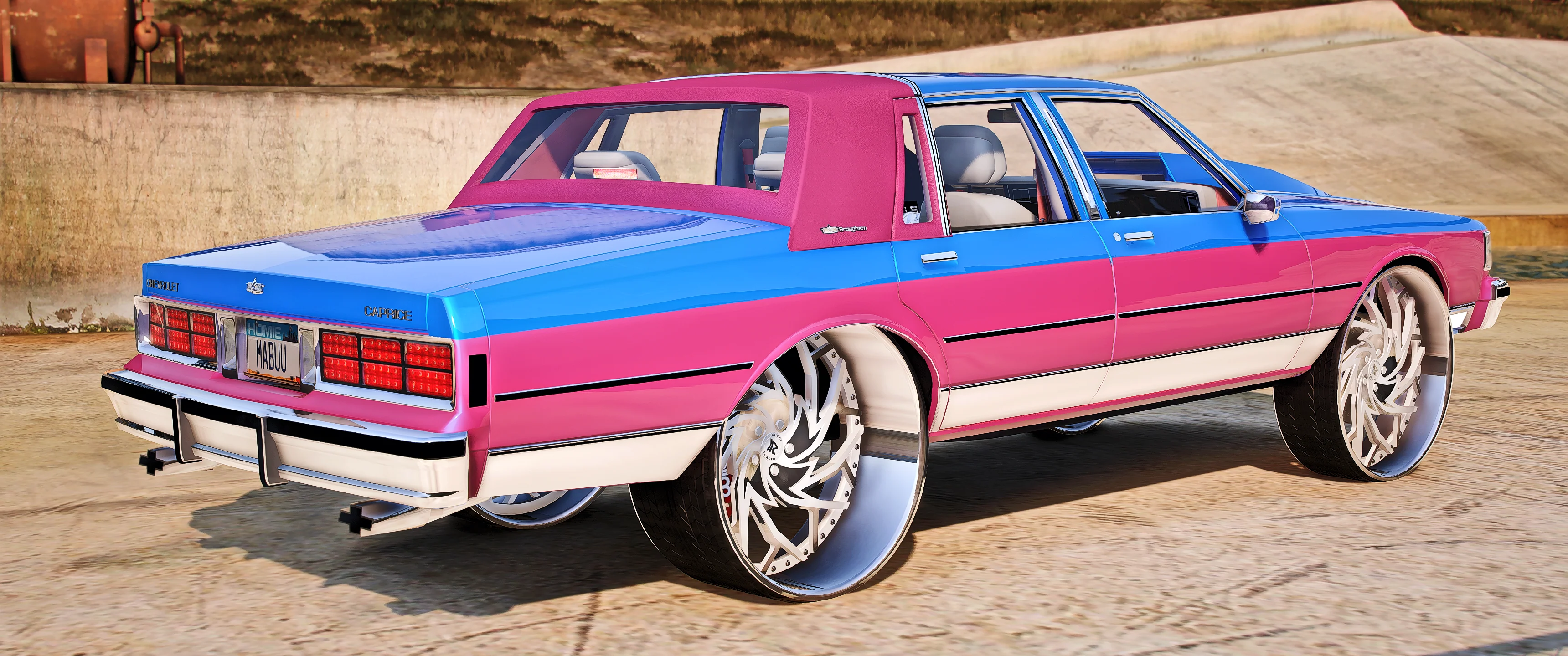 Chevy Caprice Box 572 Donk - Image 2