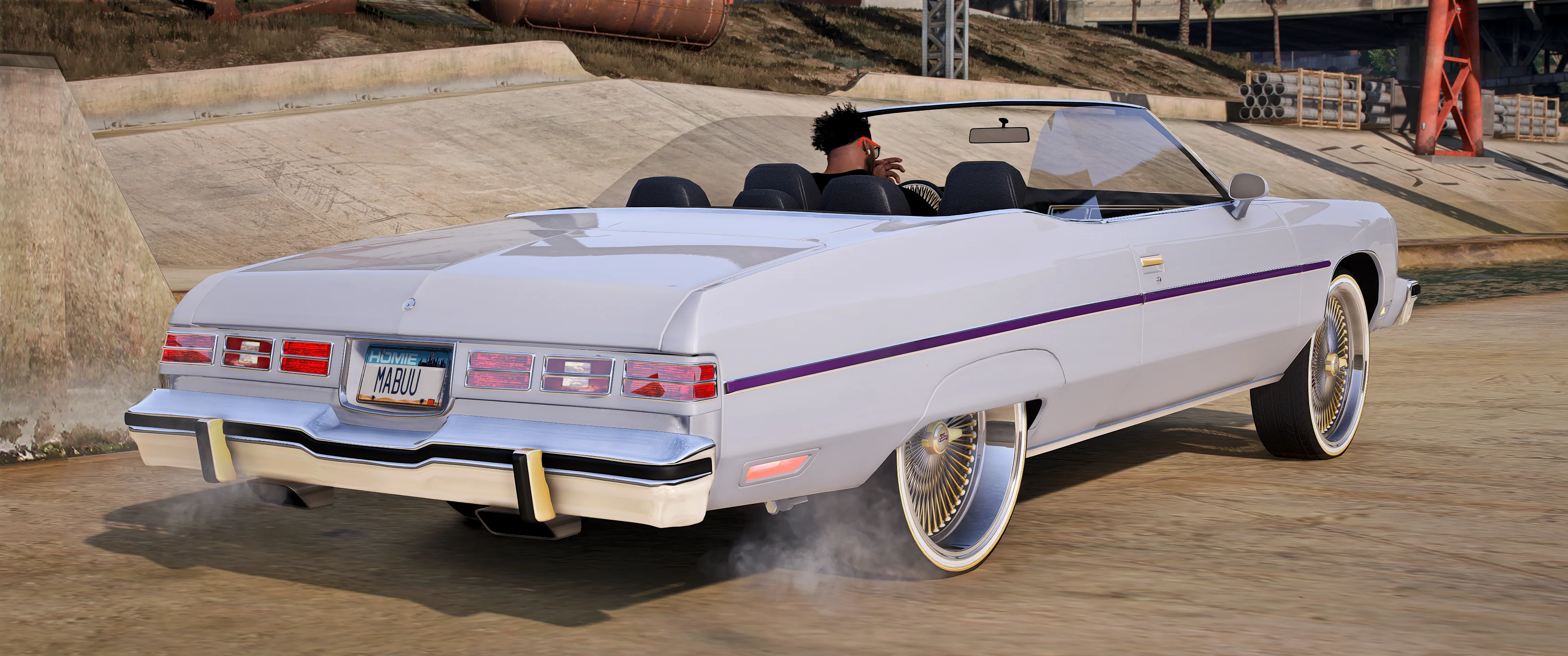 Chevy Caprice Vert Donk 1975 - Image 2