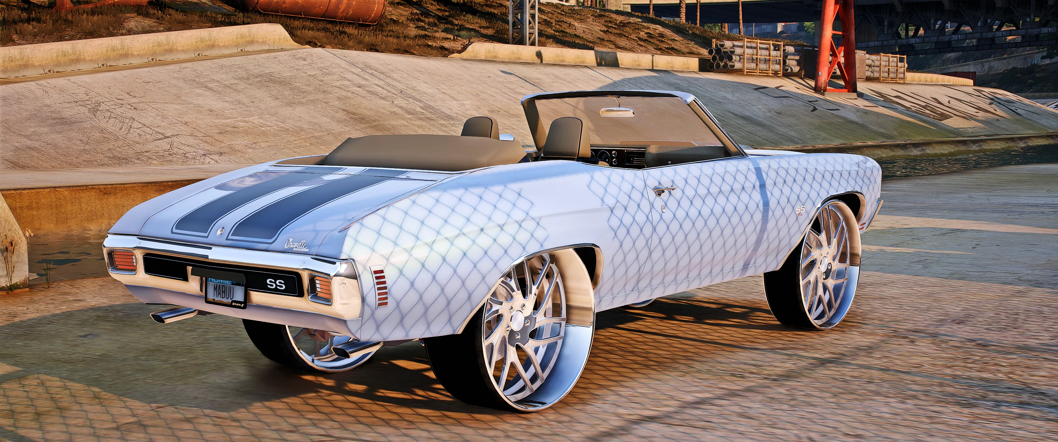 Chevy Chevelle Vert Donk 1970 [Animation Roof] - Image 2