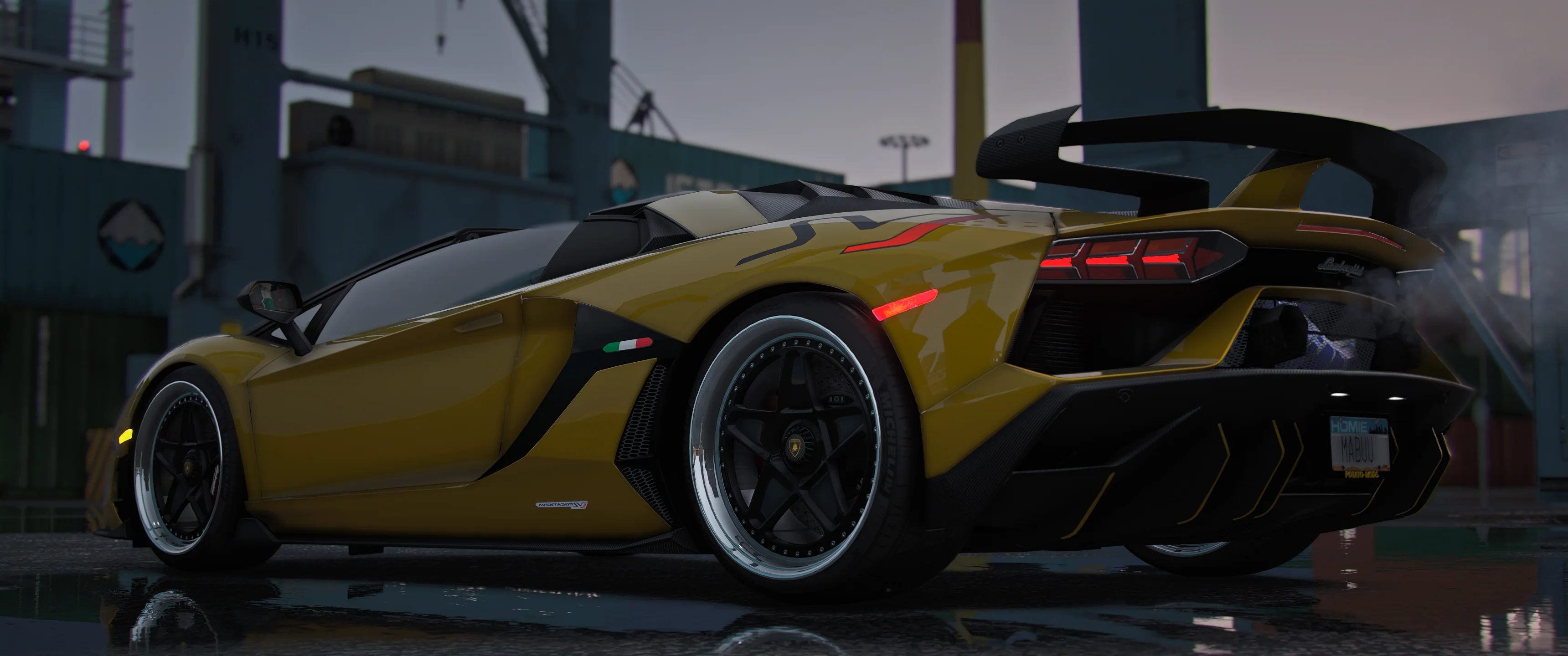 Custom Lamborghini Aventador SVJ Roadster - Image 2