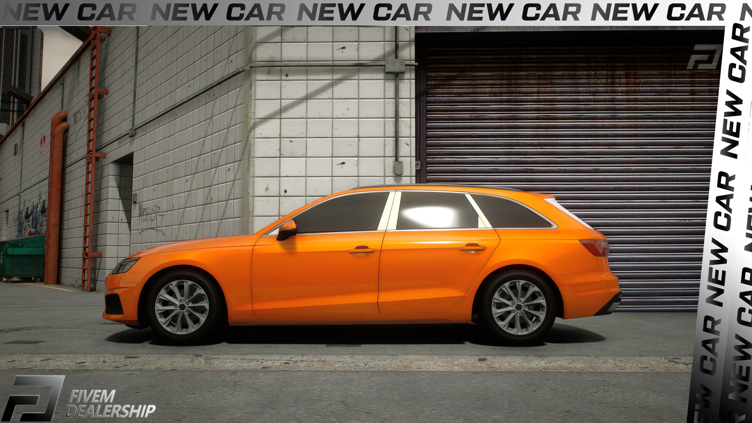 (Debadged) 2023 Audi A4 Avant - Image 2