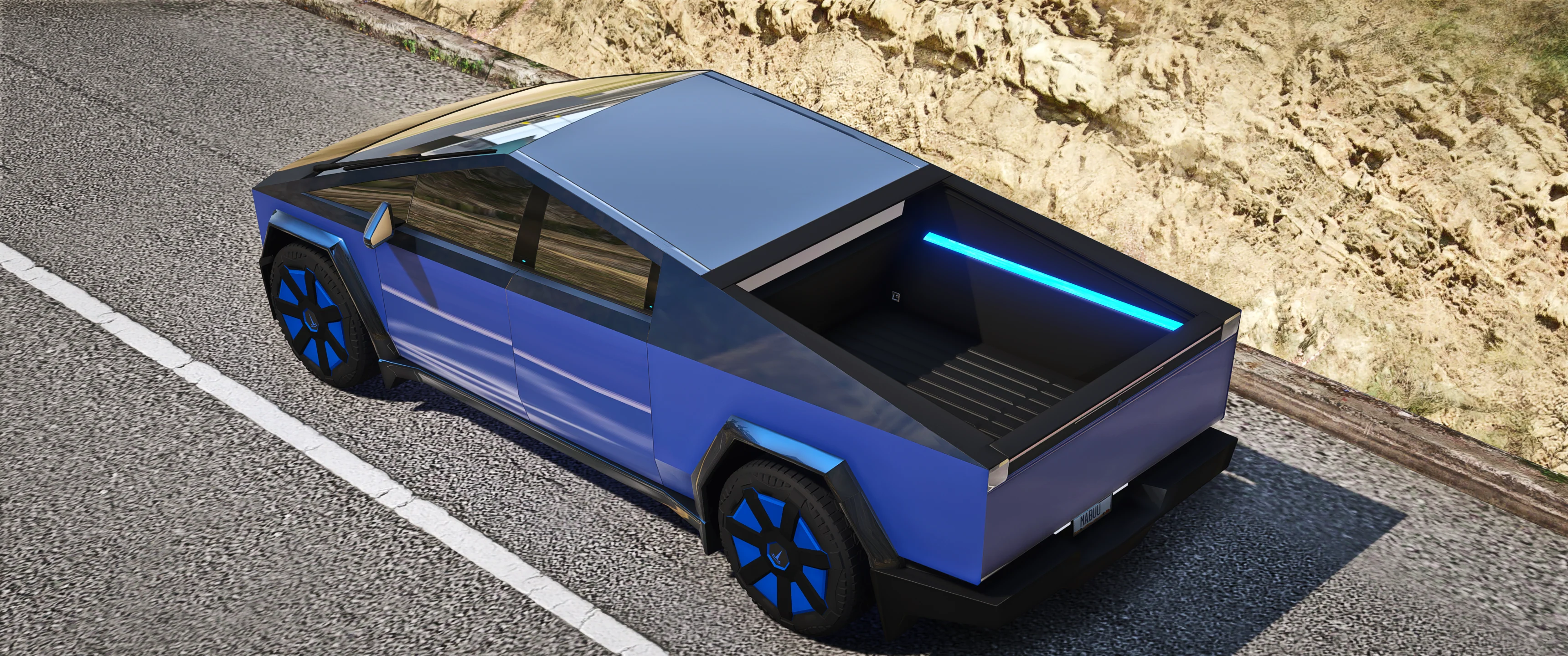 (Debadged) 2024 Tesla Cyber Truck Two Tone Edition - Image 2
