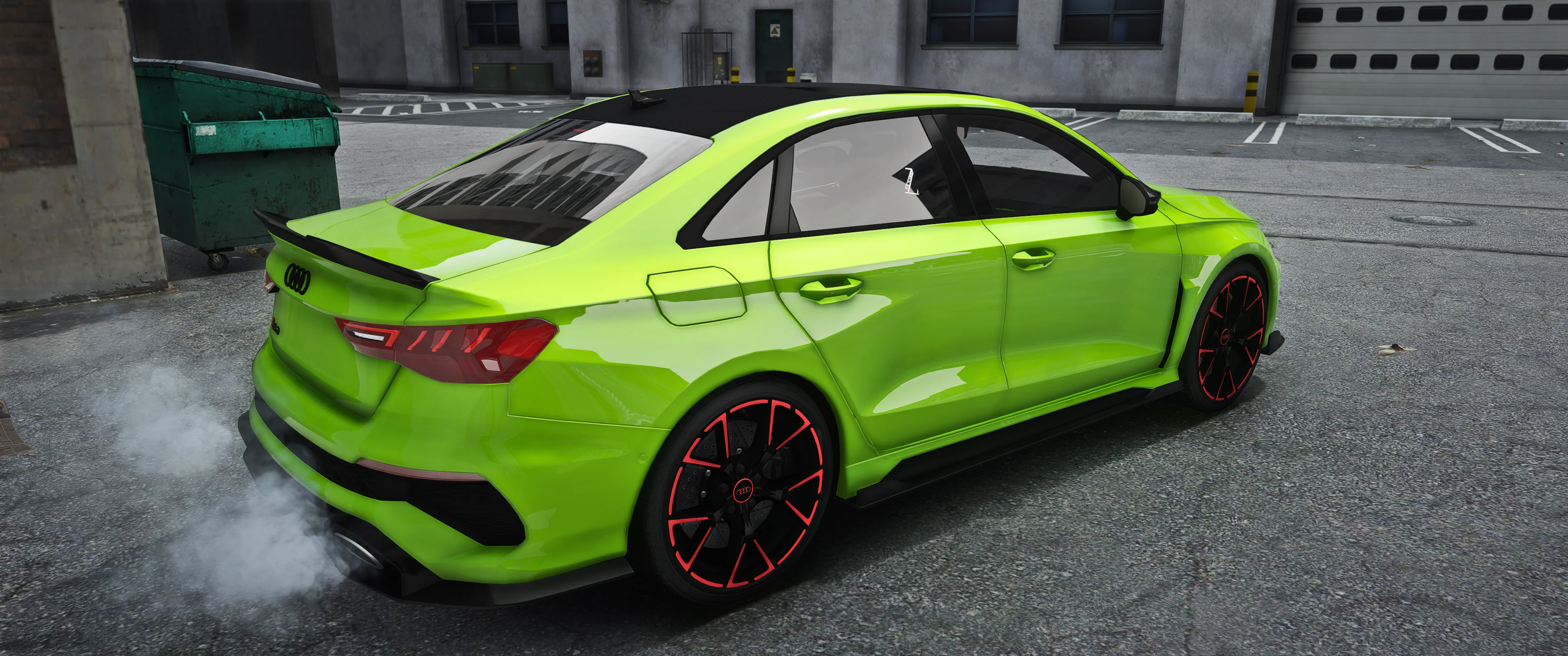 Audi RS3 Sedan Carbon [Animated Sun roof] - Image 2