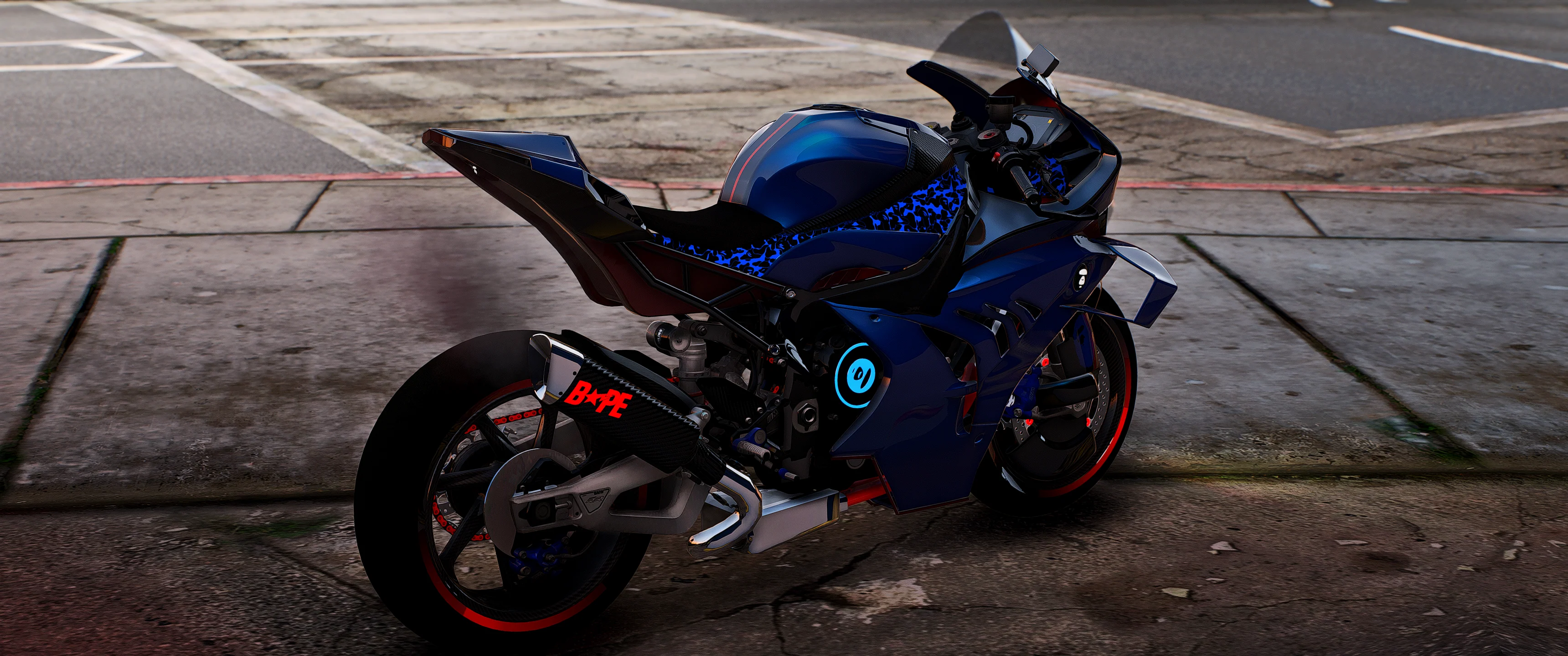 (Debadged) BAPE BMW M1000RR [Dinamic Lights] - Image 2