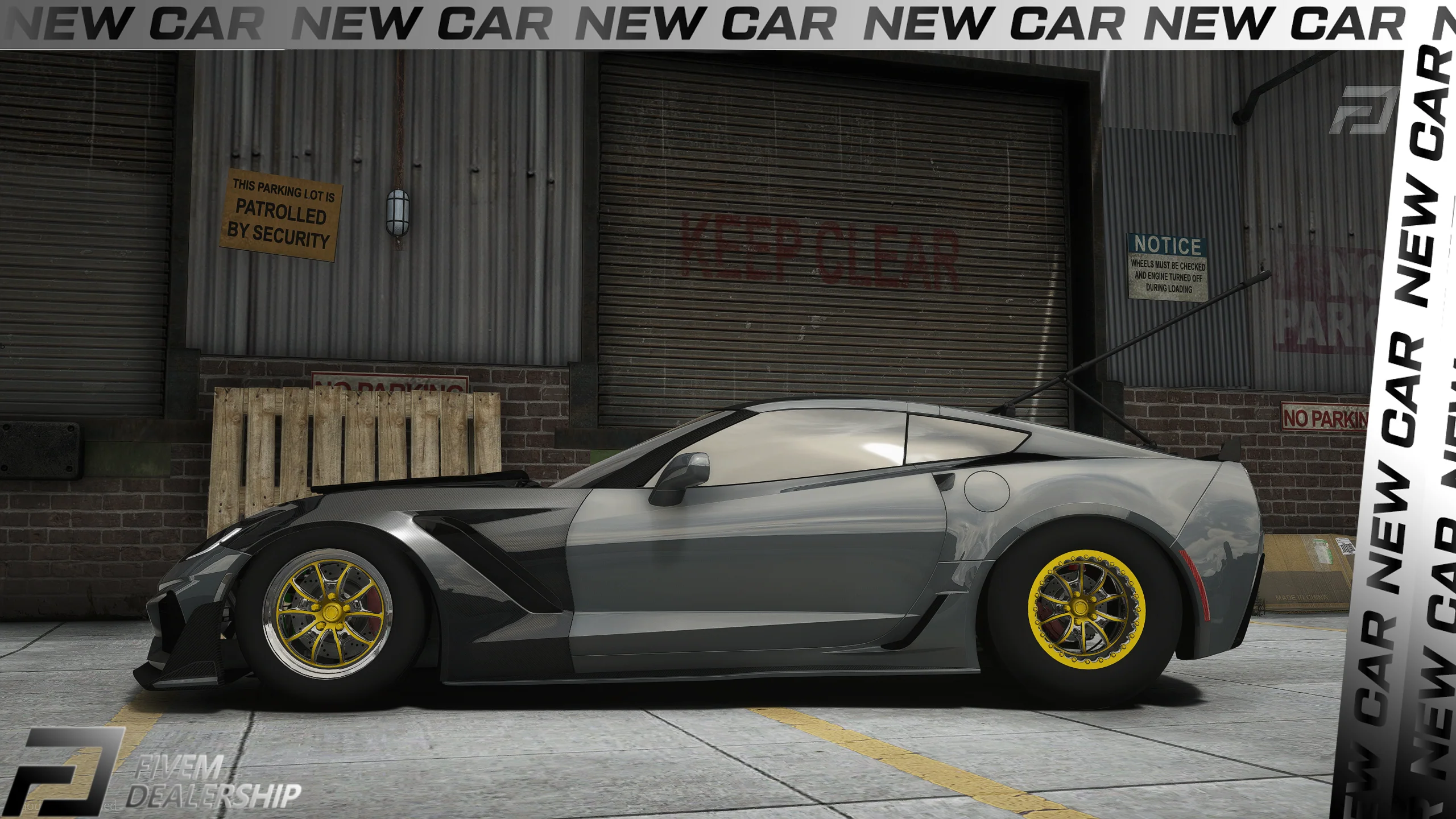 (Debadged) Chevrolet C7 Drag Pack - Image 2