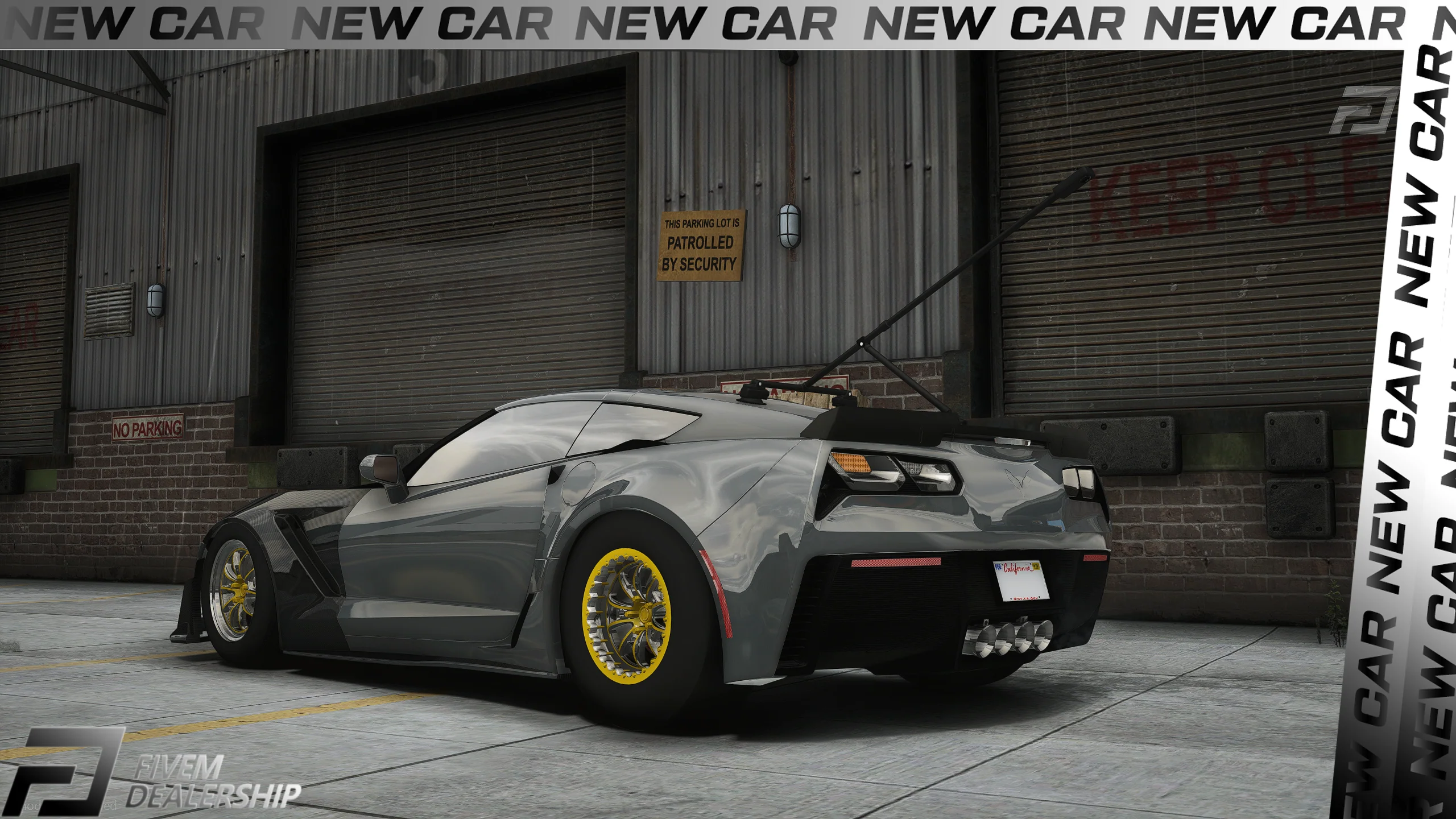 (Debadged) Chevrolet C7 Drag Pack - Image 3
