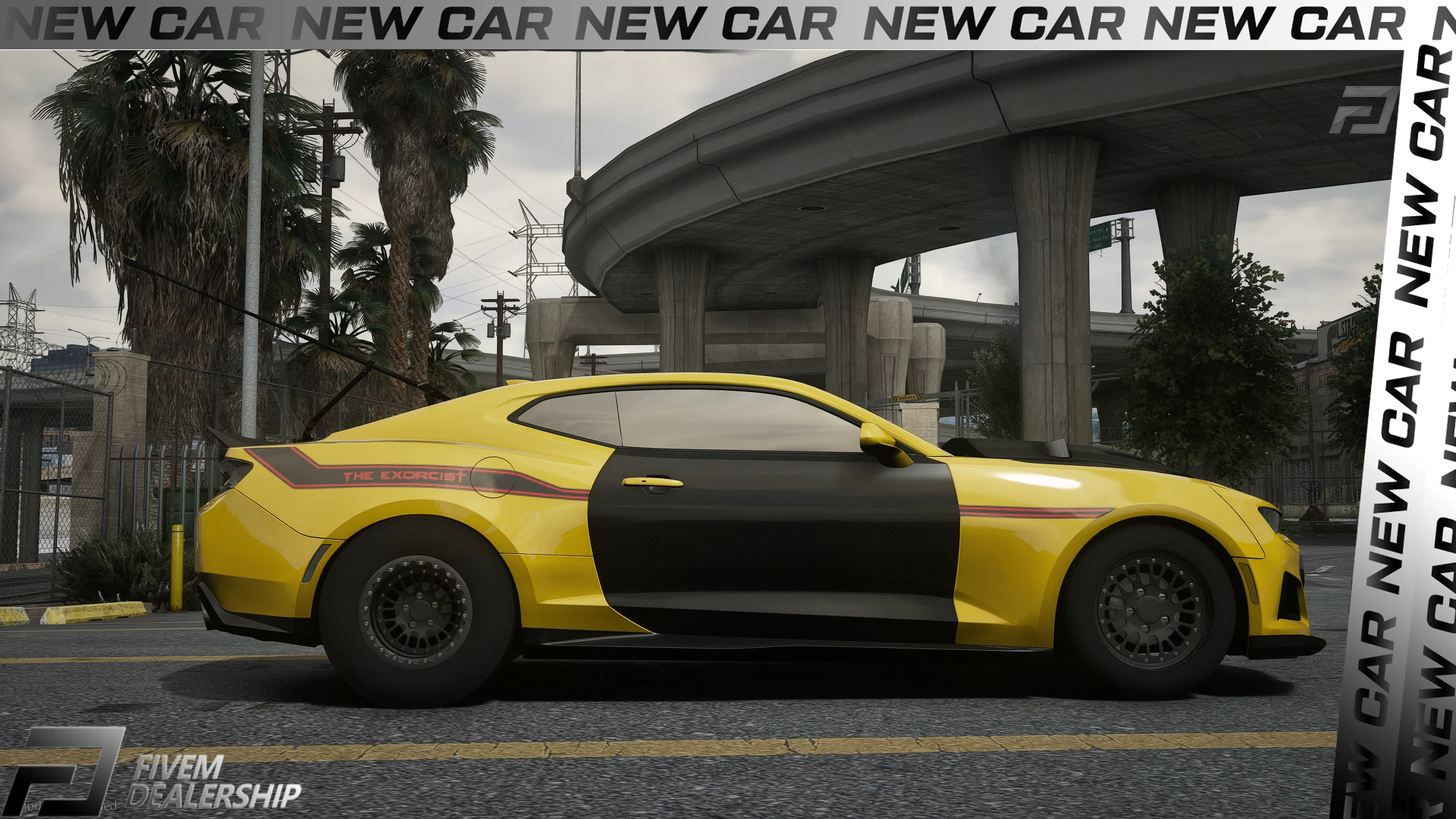 (Debadged) Chevrolet Camaro ZL1 Drag Exorcist Edition - Image 2