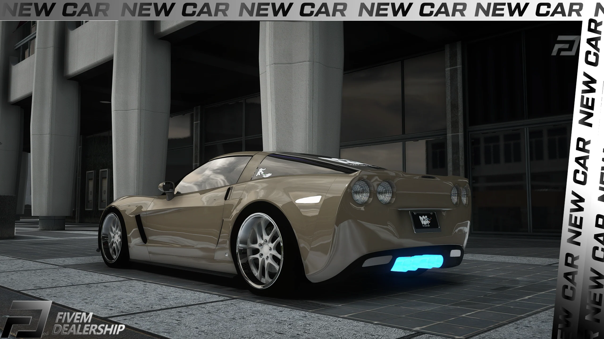 (Debadged) Chevrolet Corvette C7 - Image 3