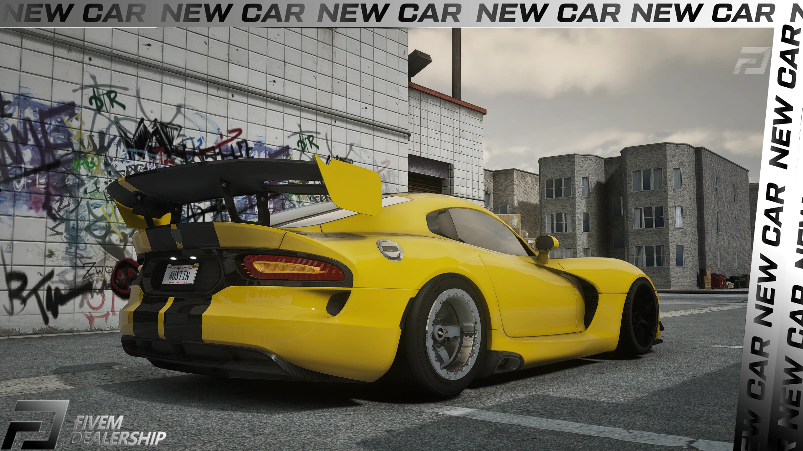 (Debadged) Dodge Viper Drag Spec - Image 3