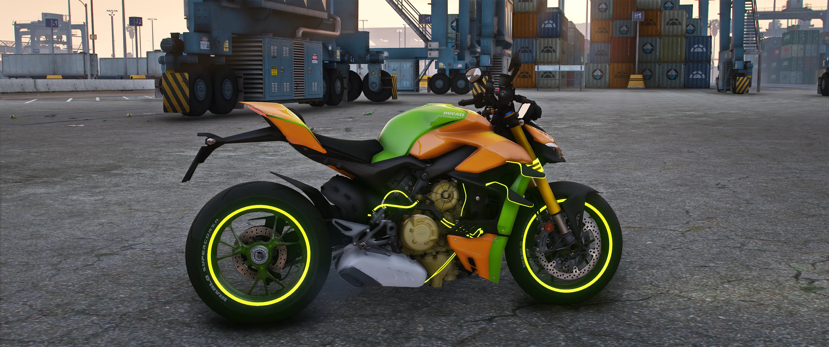 (Debadged) Ducati V4S StreetFighter [Dinamic Lights] - Image 2