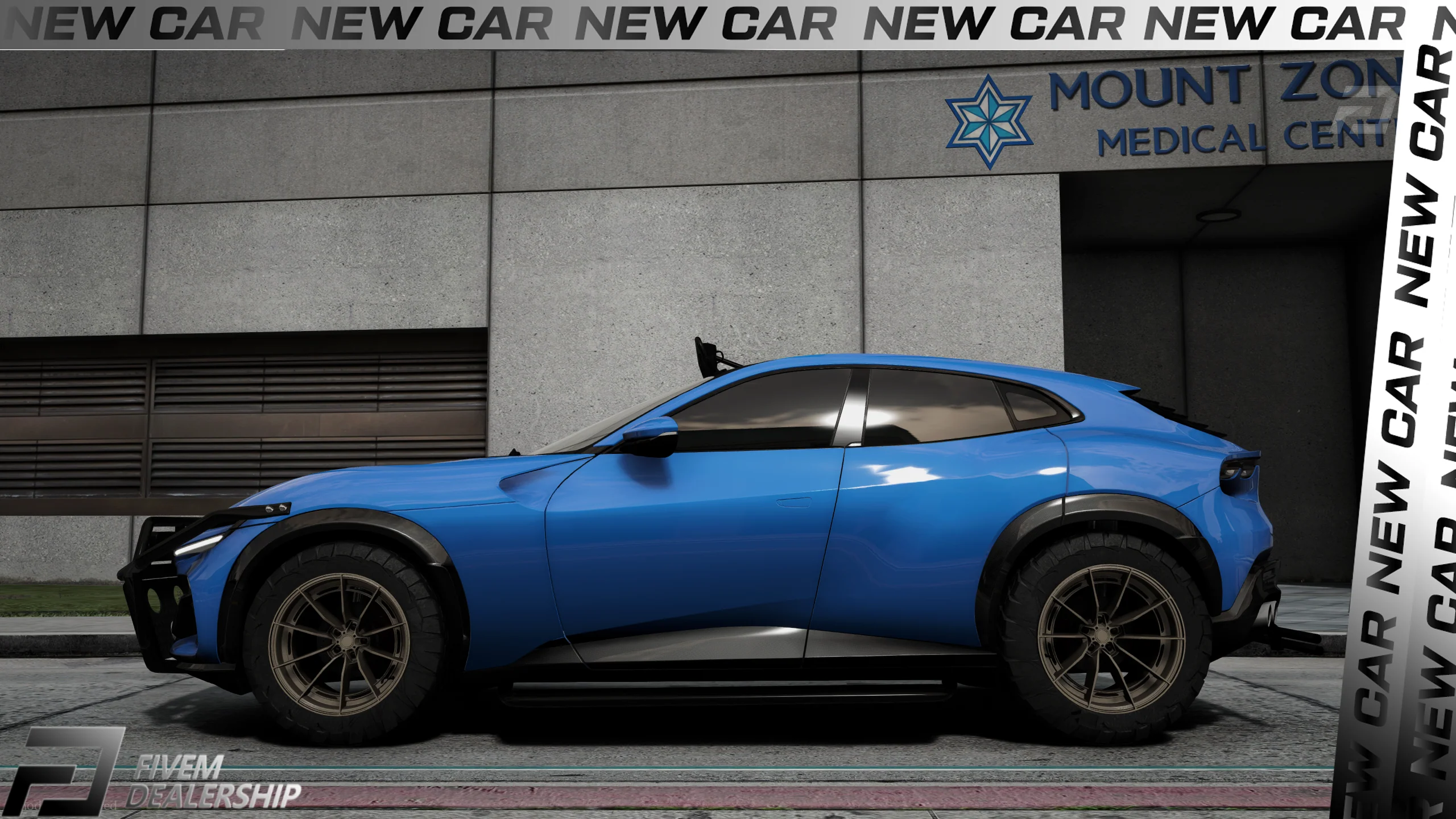 (Debadged) Ferrari Purosangue Raid - Image 2