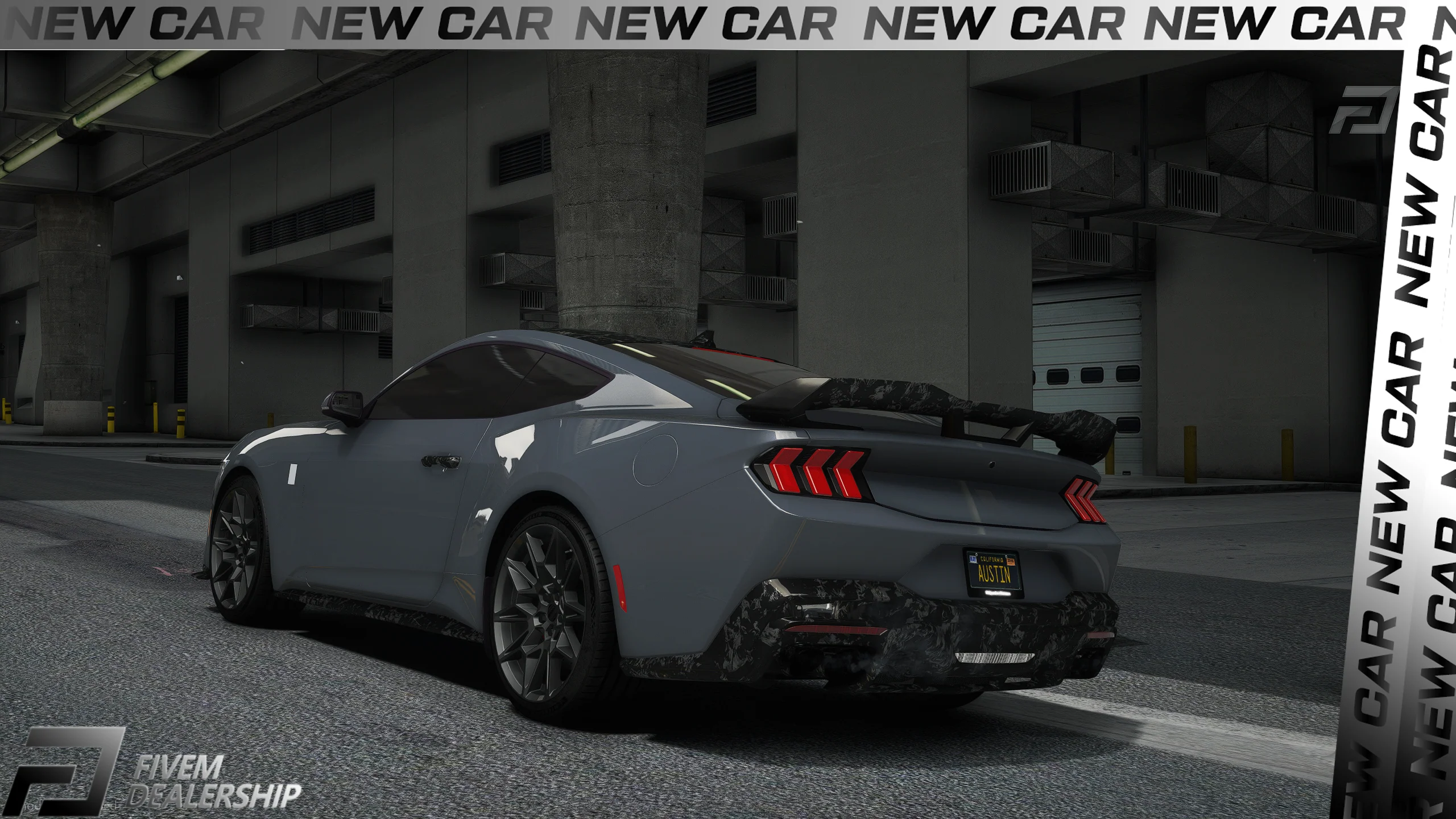 (Debadged) Ford Mustang 2024 - Image 3