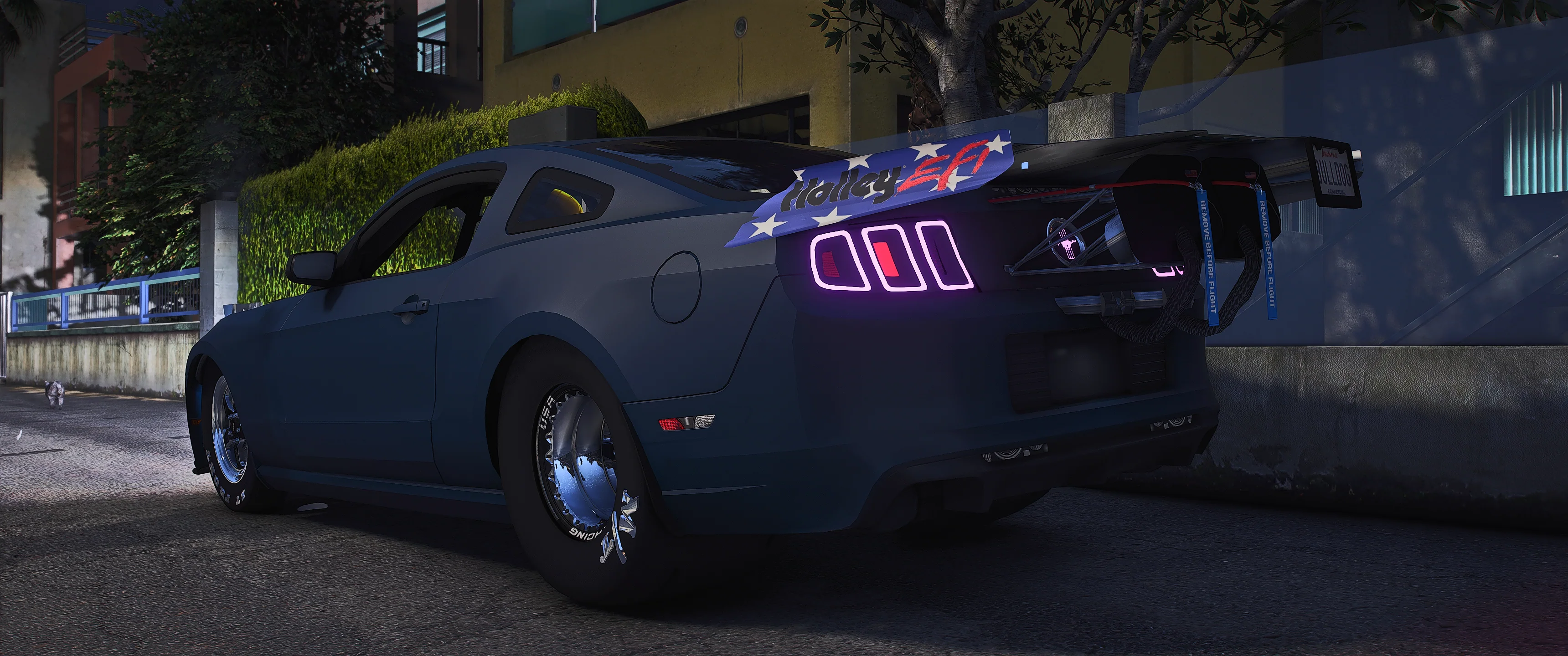 (Debadged) Ford Mustang Bulldog Drag - Image 2