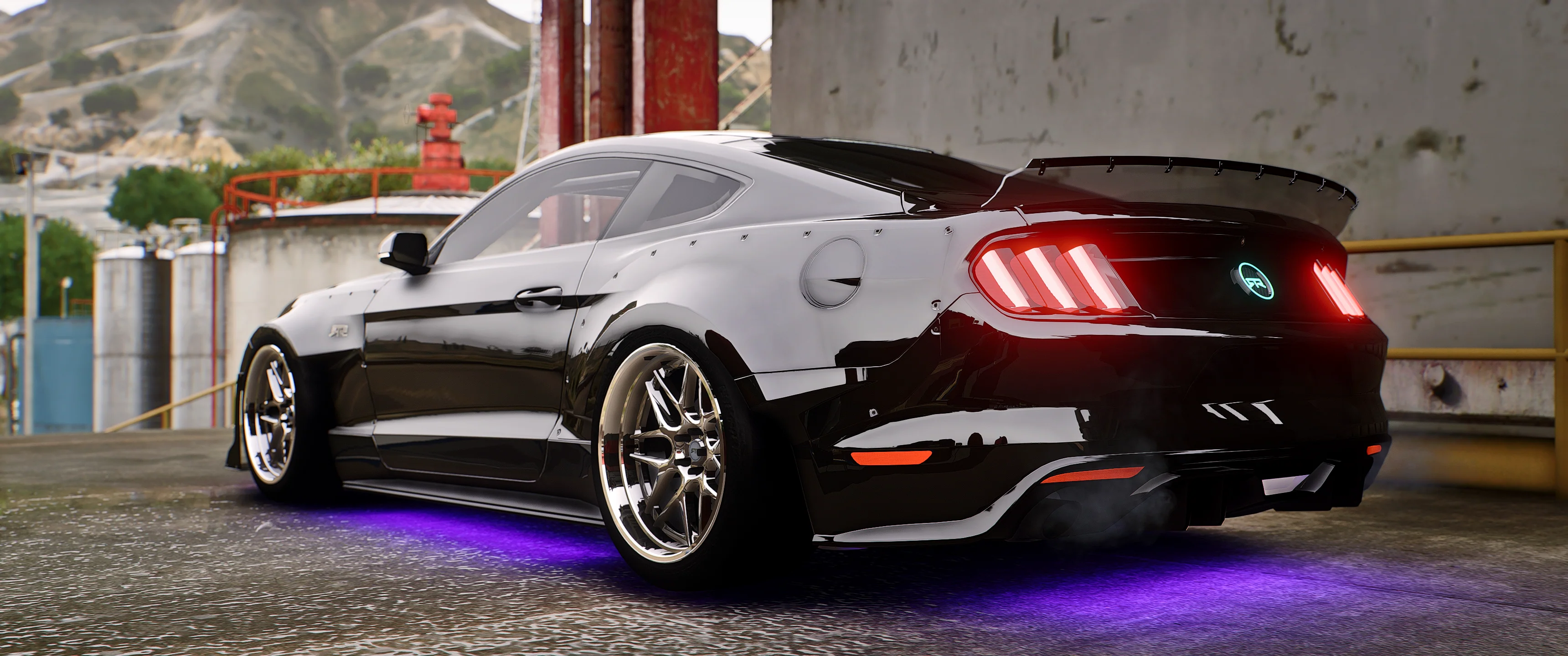 (Debadged) Ford Mustang GT RTR Widebody Kit - Image 2