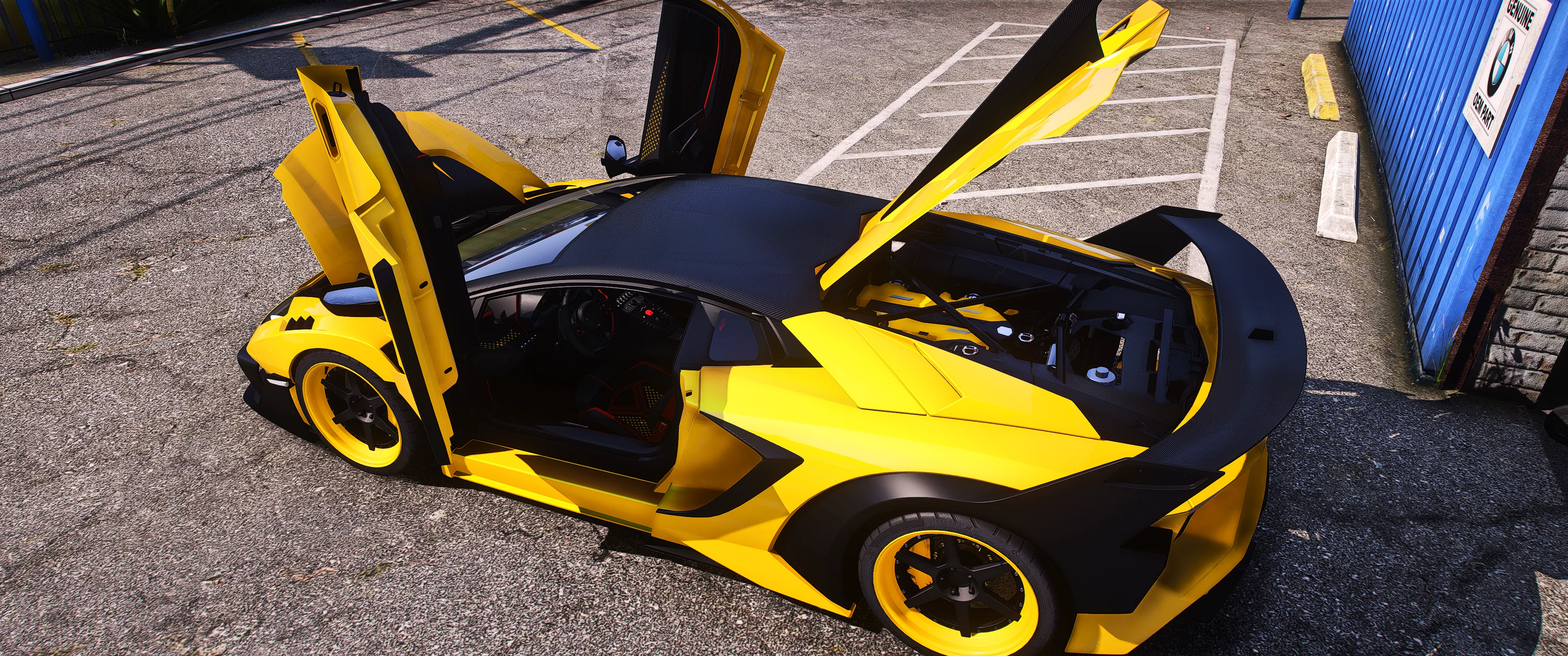 (Debadged) Lamborghini Aventador SVJ Sillouette - Image 2