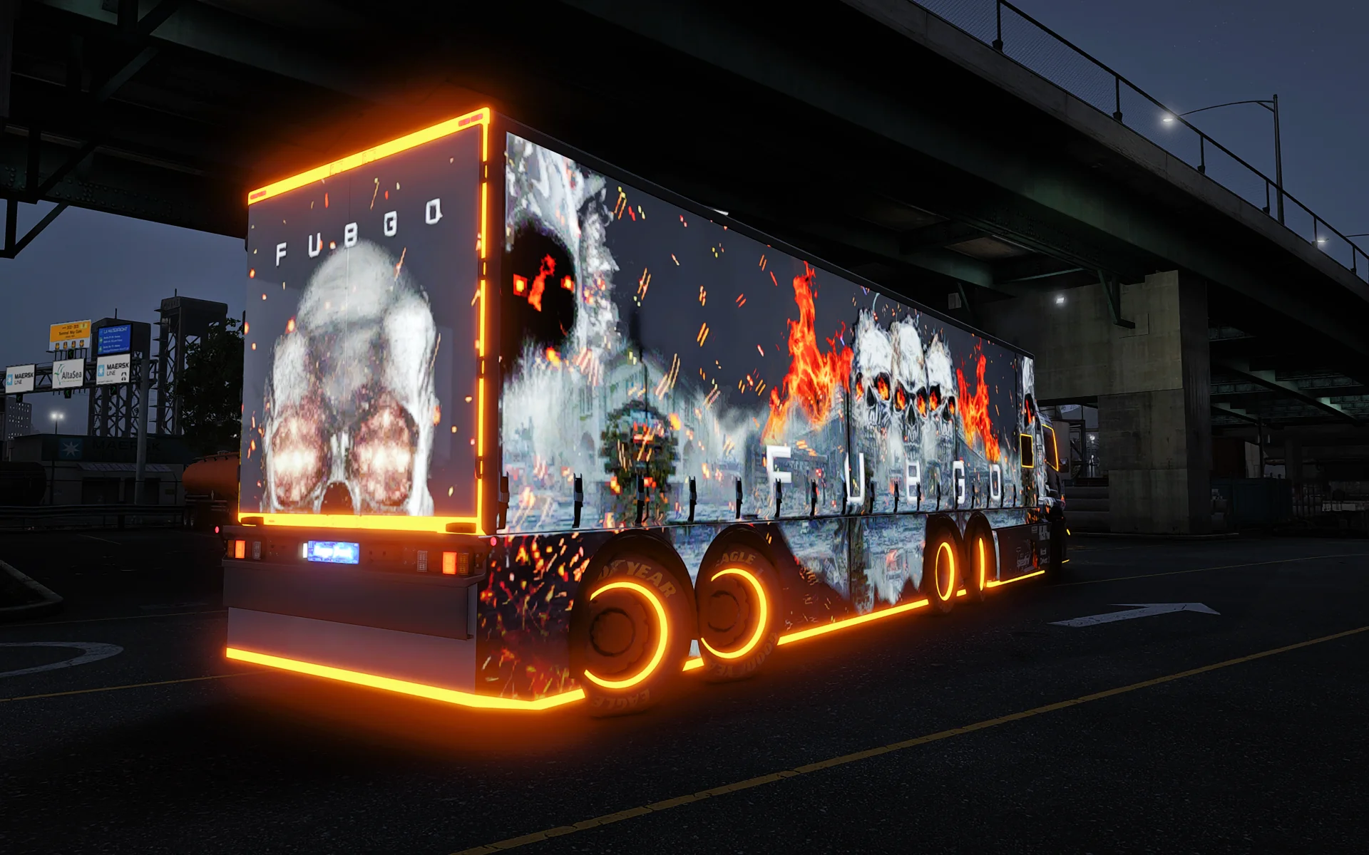 (Debadged) Mercedes-Benz Tankpool Racing Truck 10x10 - Image 2