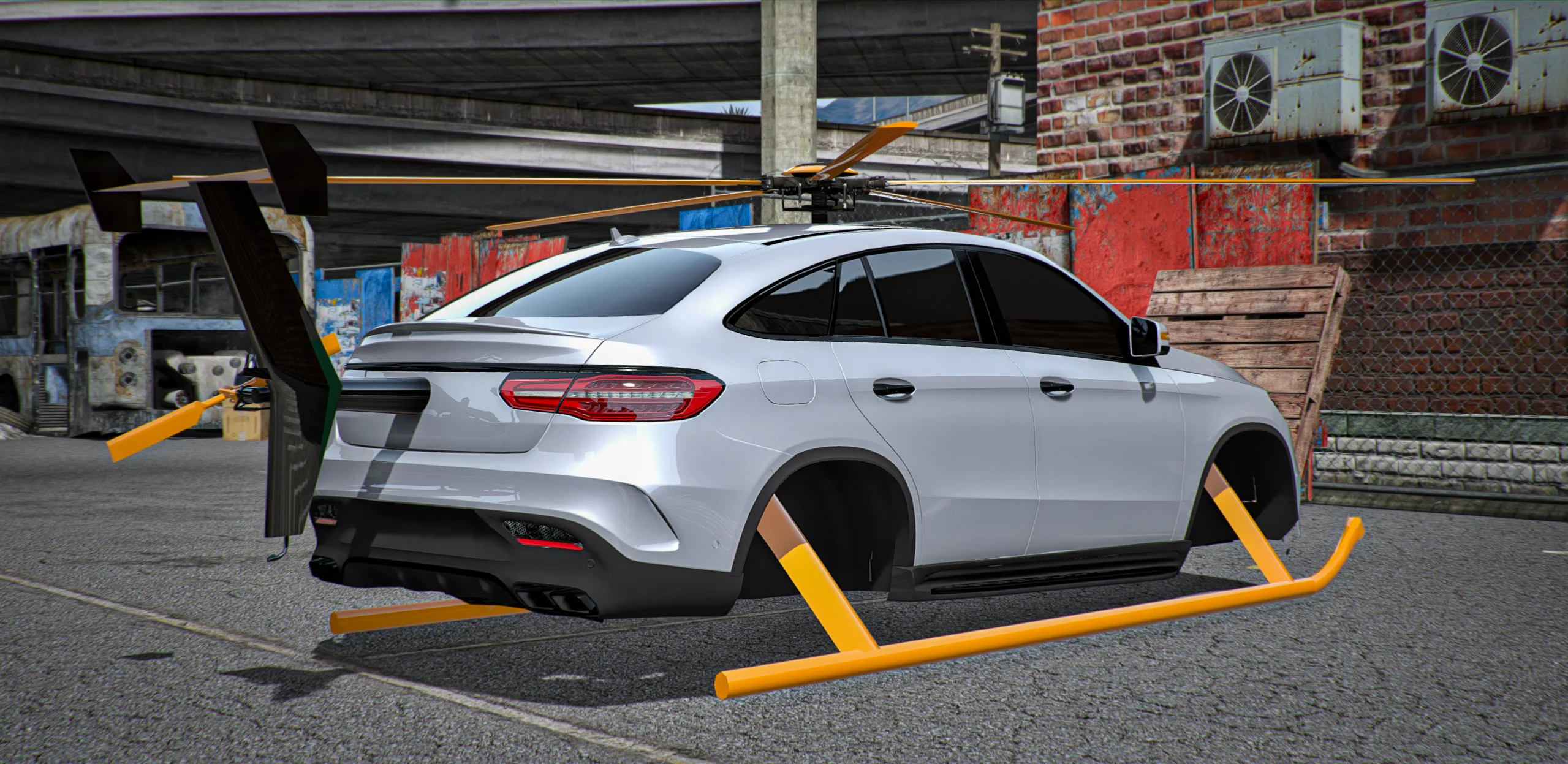 (Debadged) Mercedes GLE Heli - Image 2