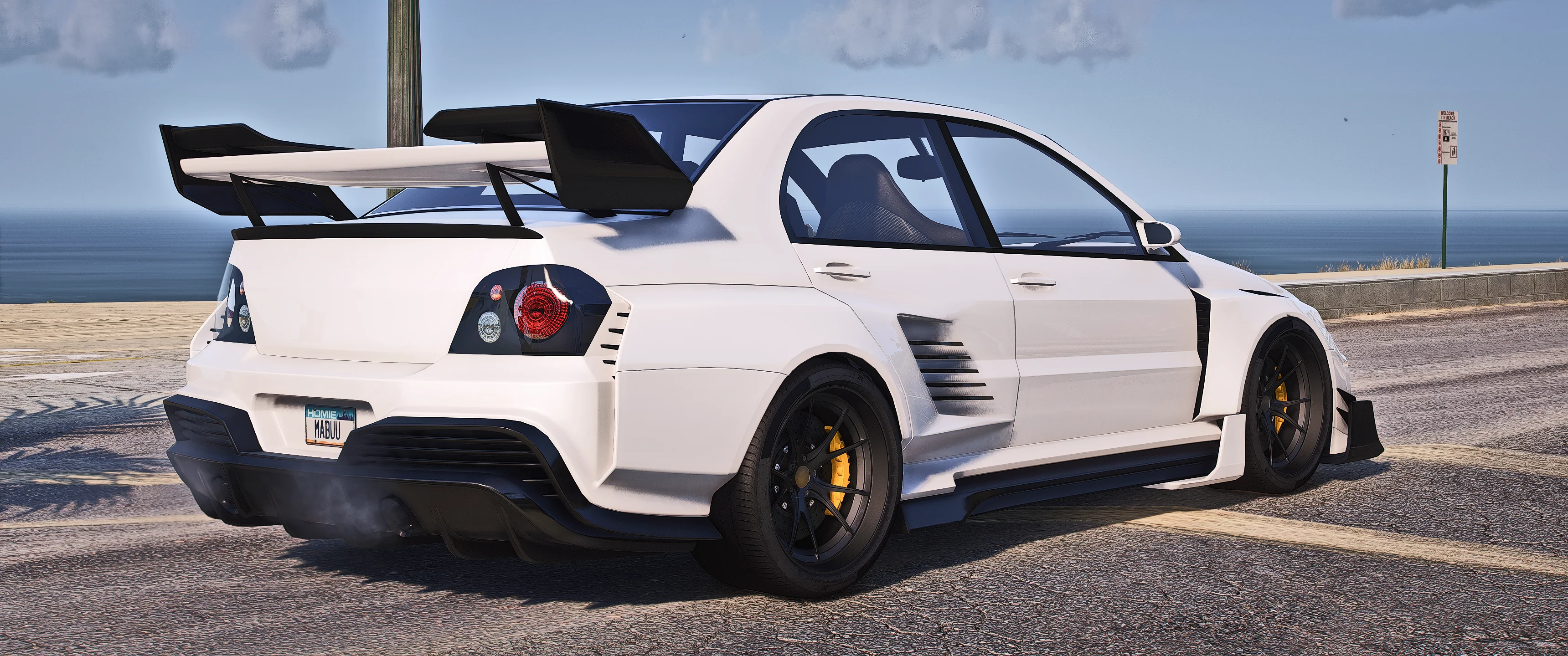 (Debadged) Mitsubishi Evo Lution Sunrise - Image 2