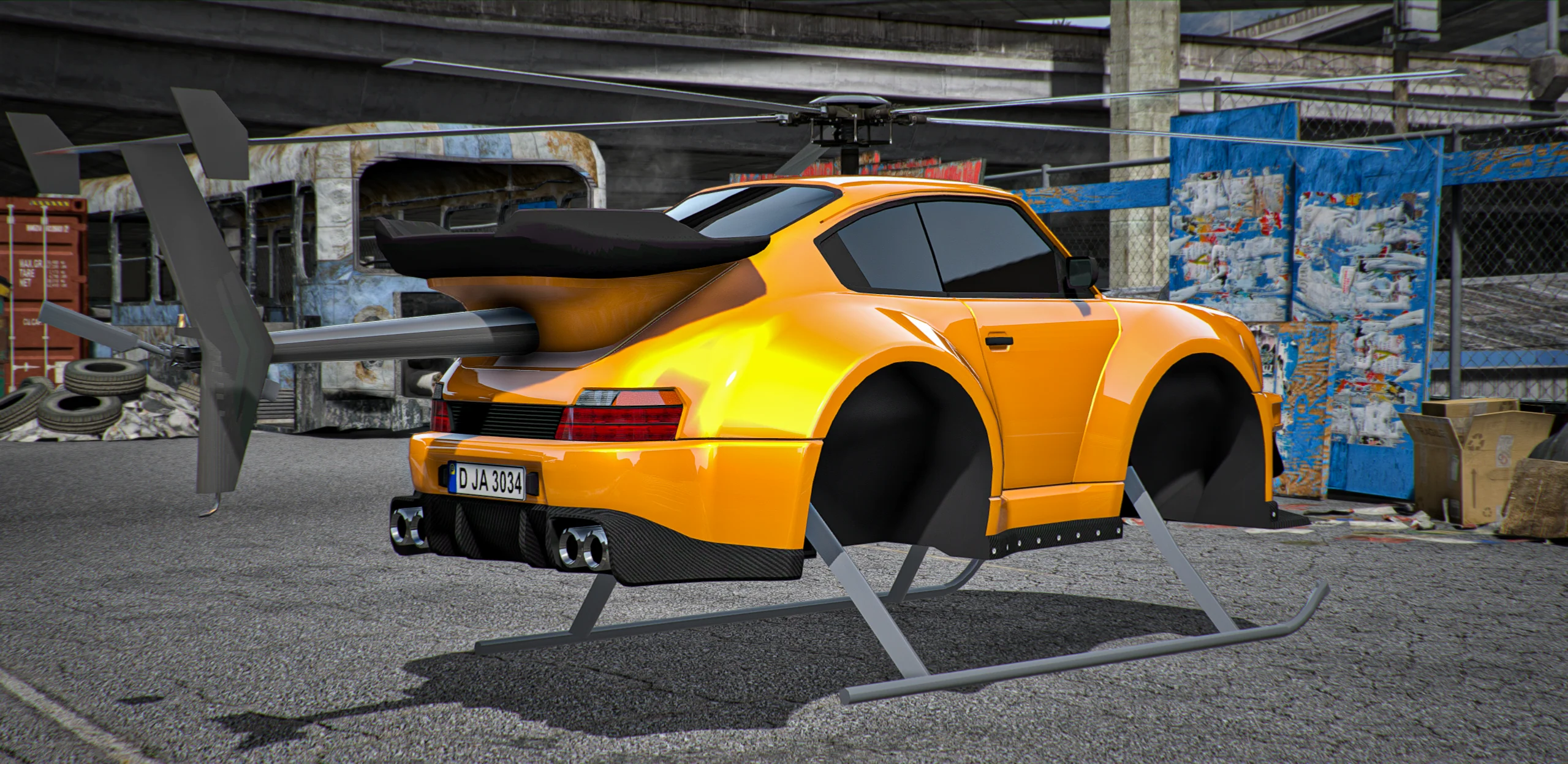 (Debadged) Porsche Heli - Image 2