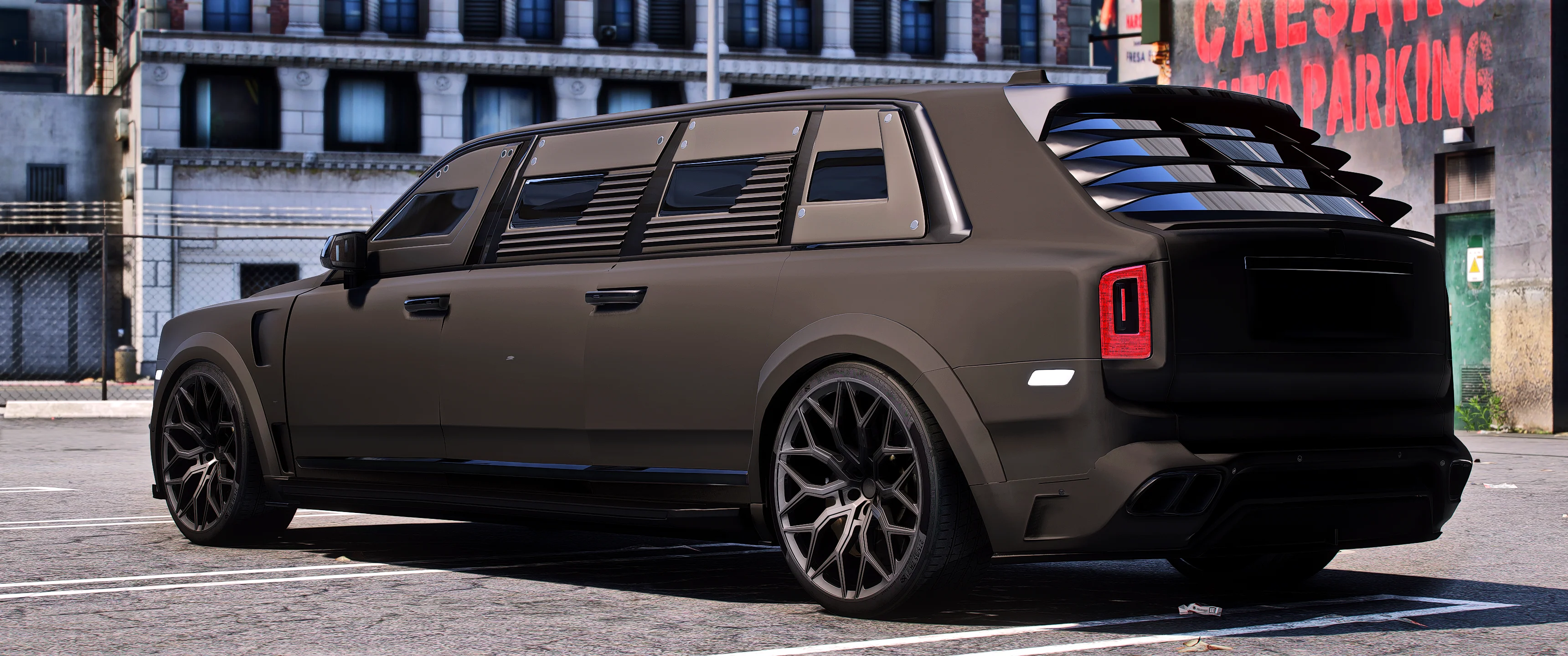 (Debadged) Rolls Royce Cullinan Limo Sixth Sense - Image 2