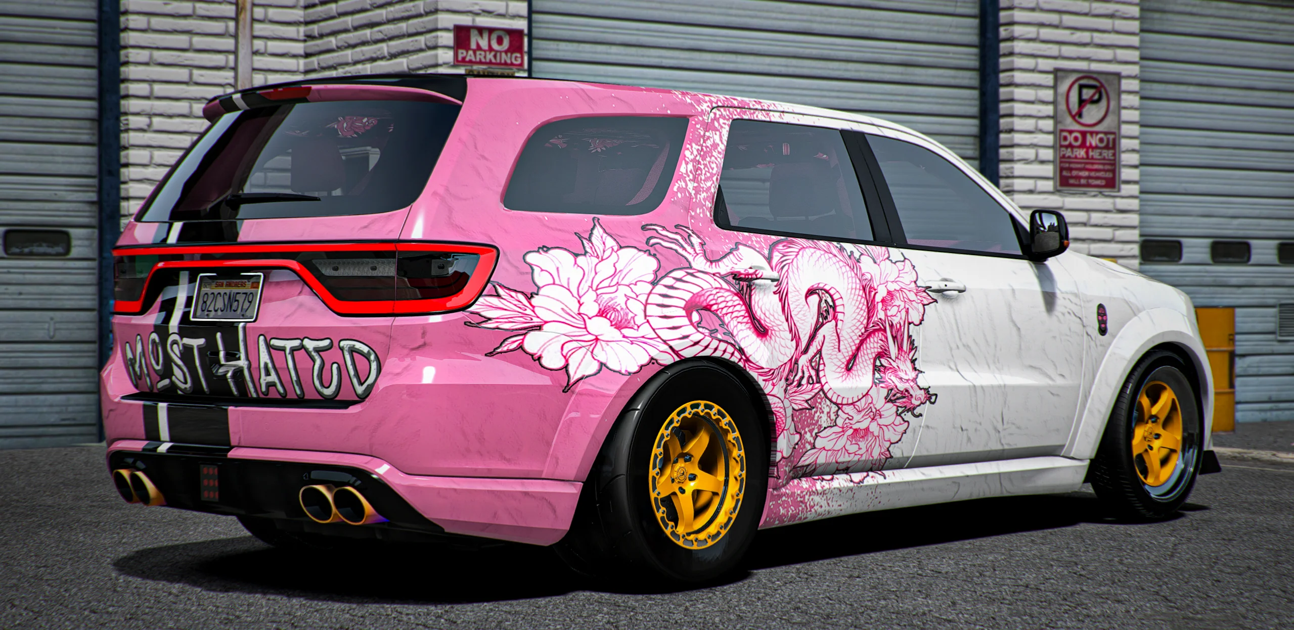 (Debadged) Street Widebody Dodge Durango - Image 2