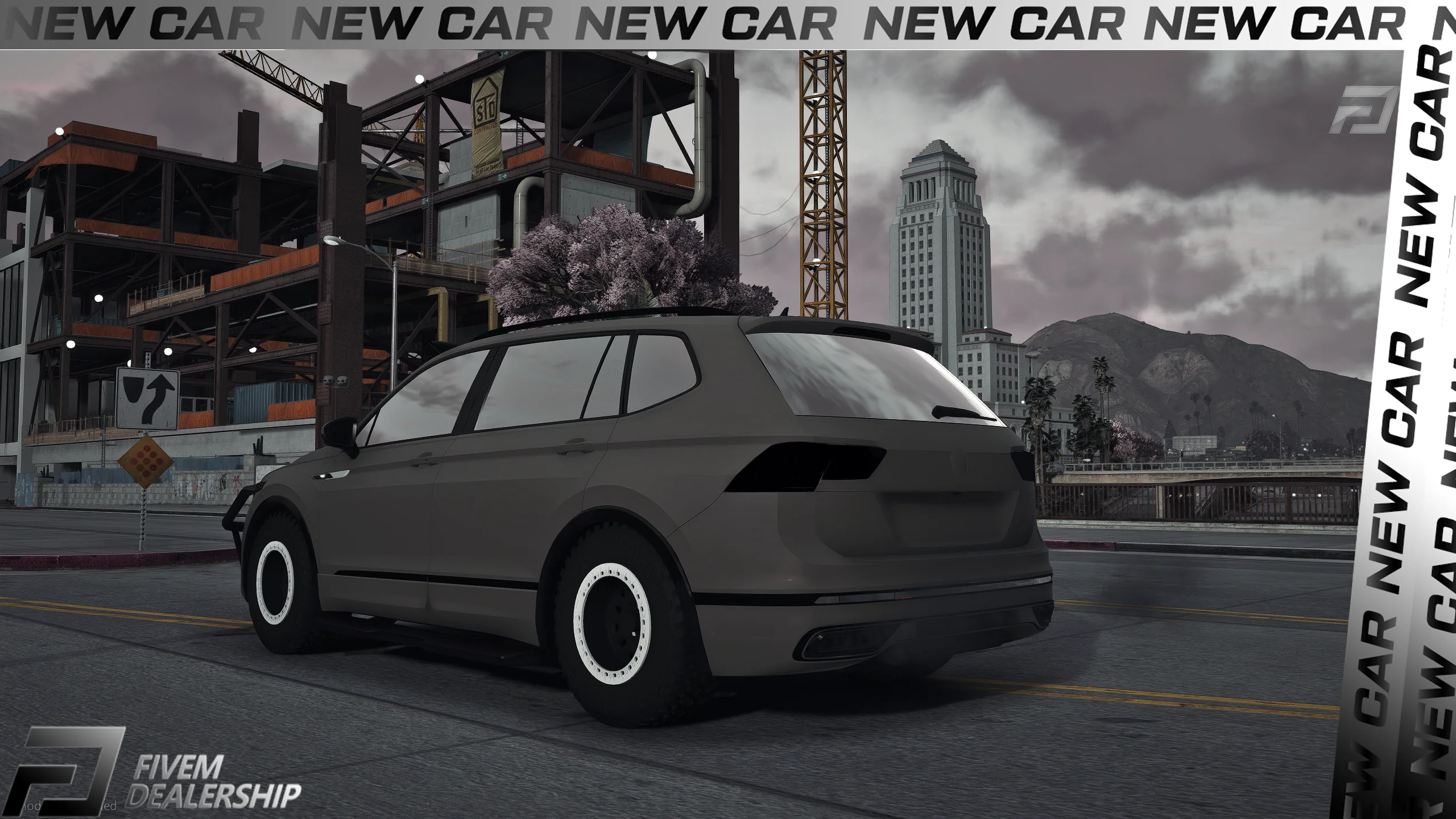 (Debadged) Volkswagon Tiguan R Lumma Raid Design - Image 3