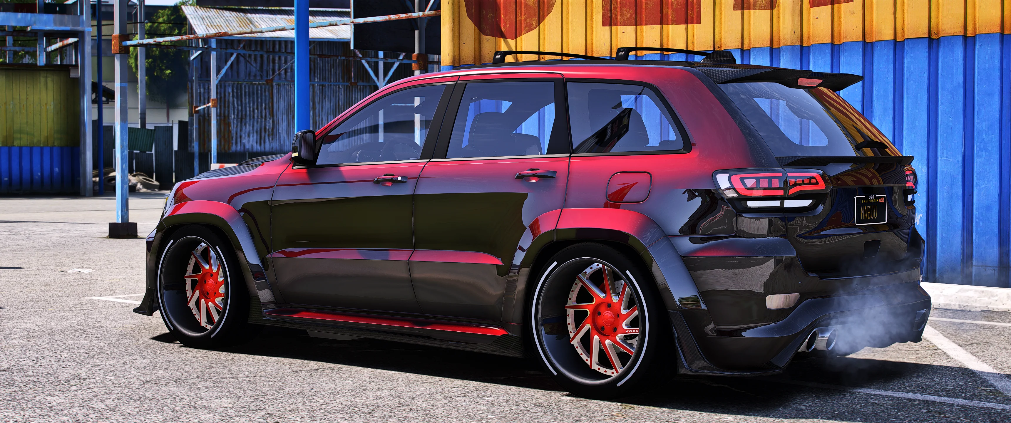 (Debadged) Widebody Jeep Track Hawk - Image 2