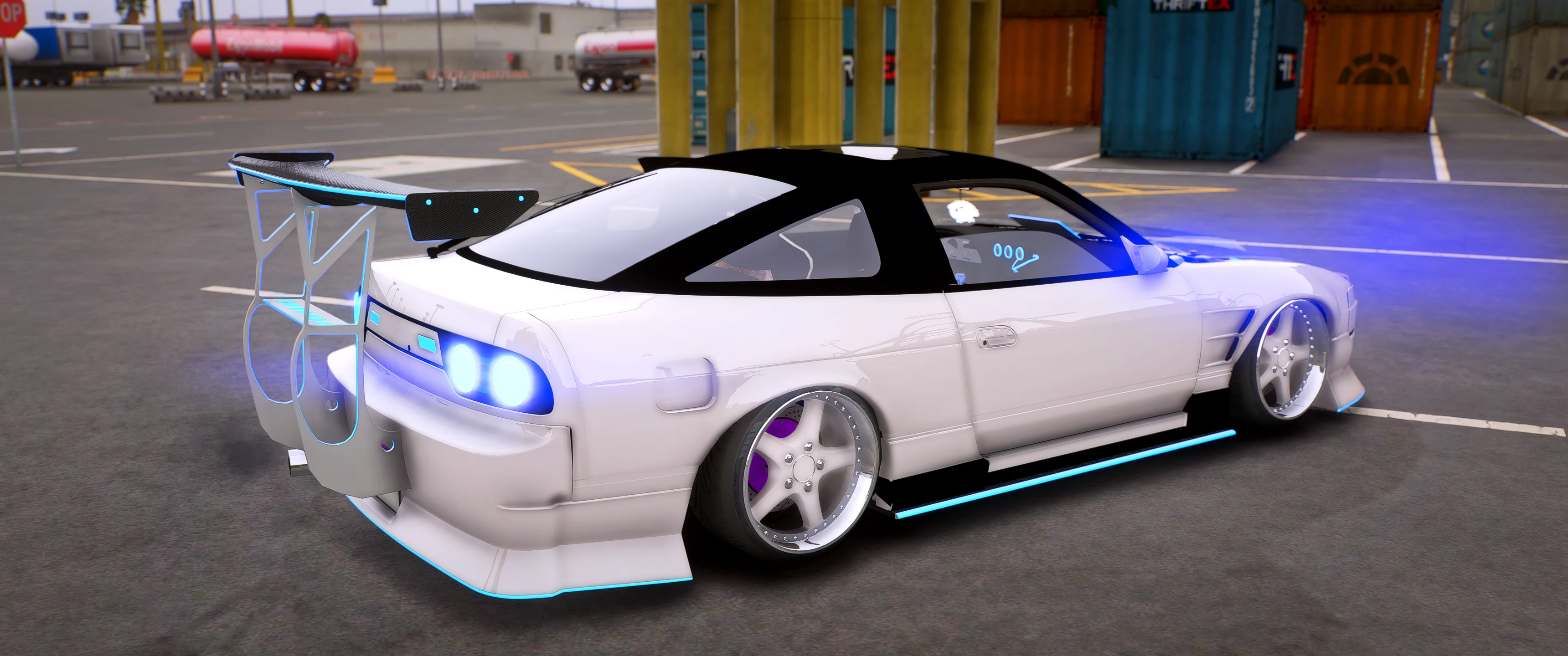 (Debadged)Nissan 180sx Rocket Bunny - Image 2