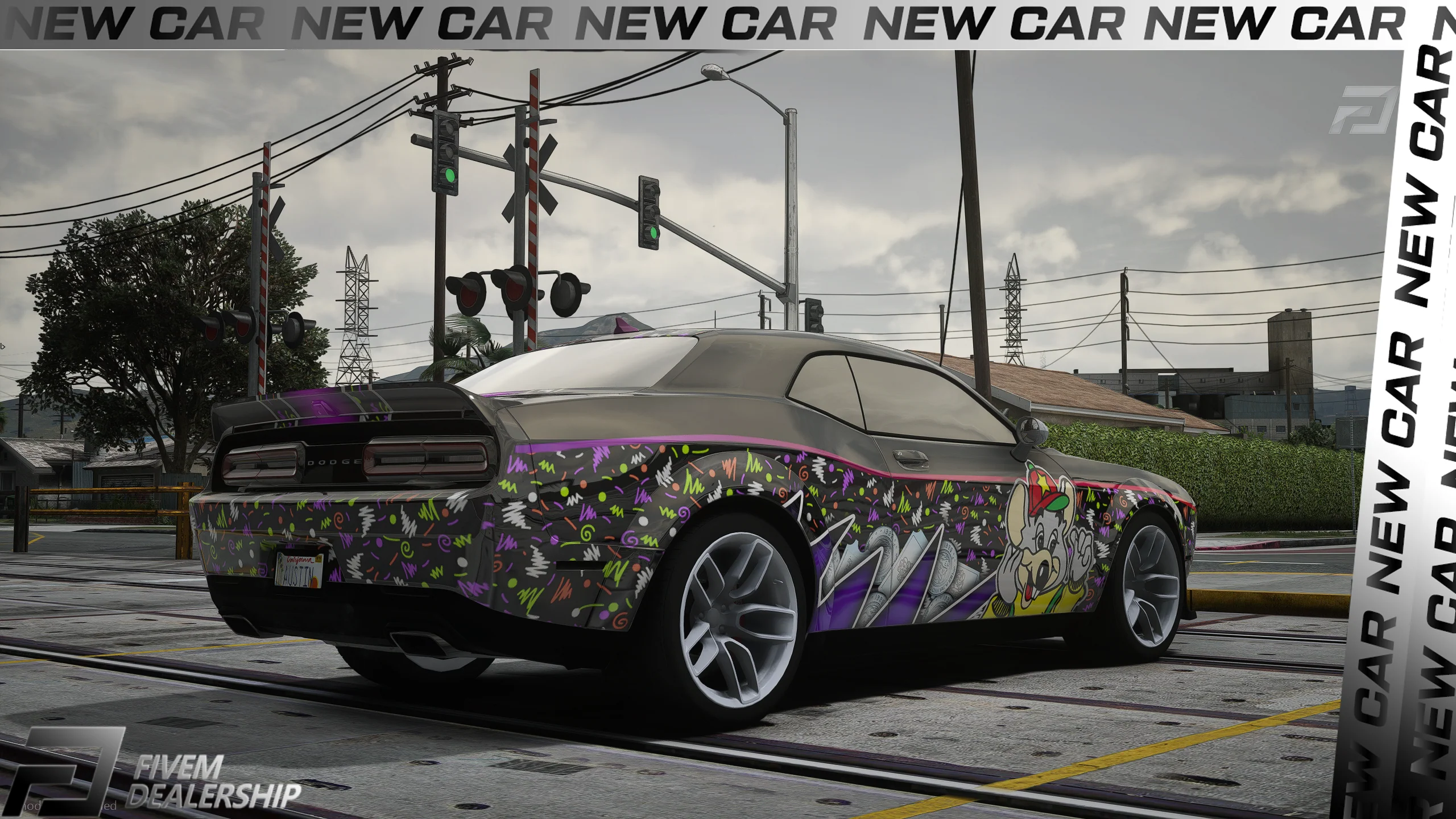 Dodge Challenger Chucky Cheese - Image 3