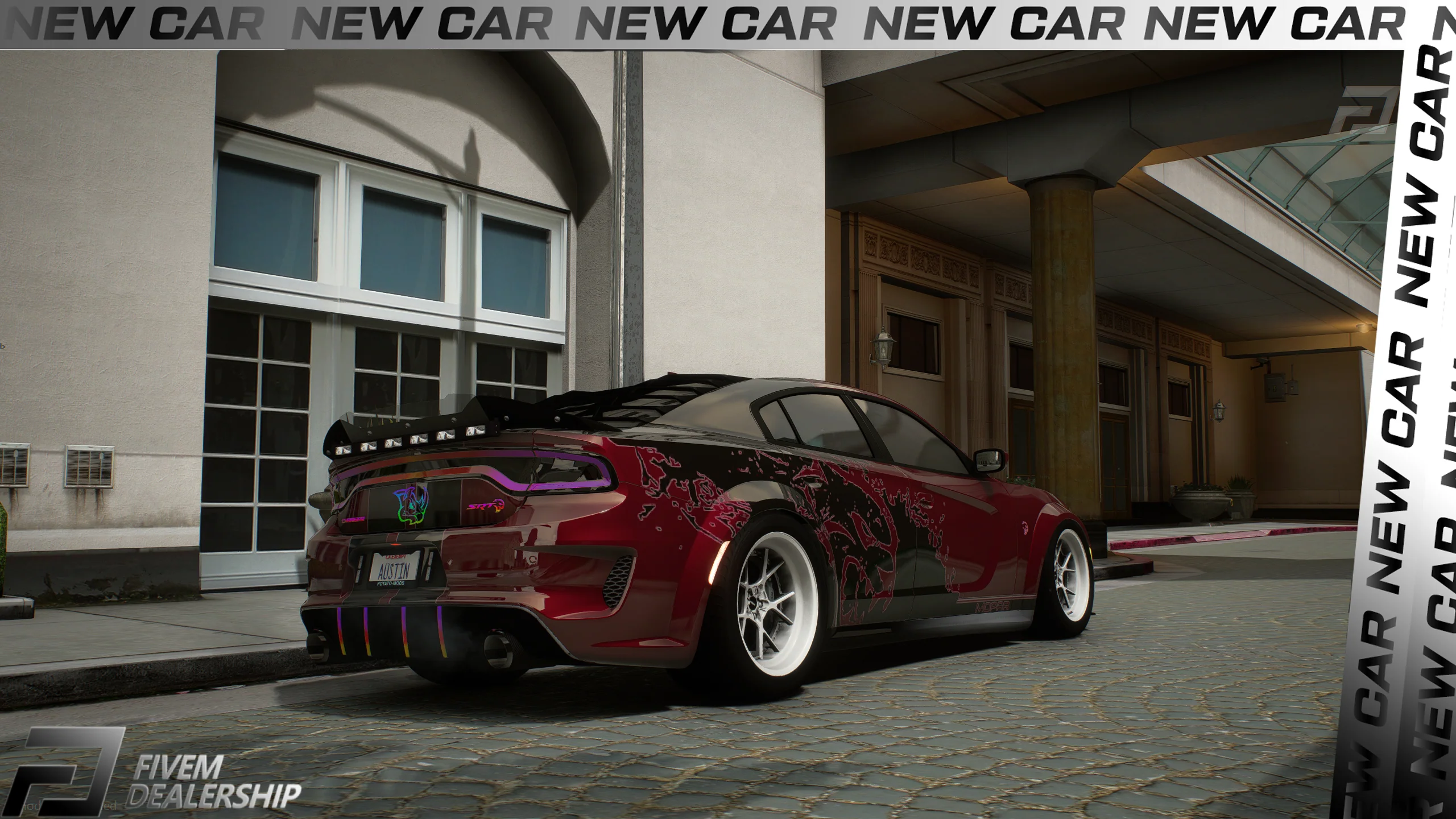 Dodge Charger Police [Dinamic RGB Lights] - Image 3