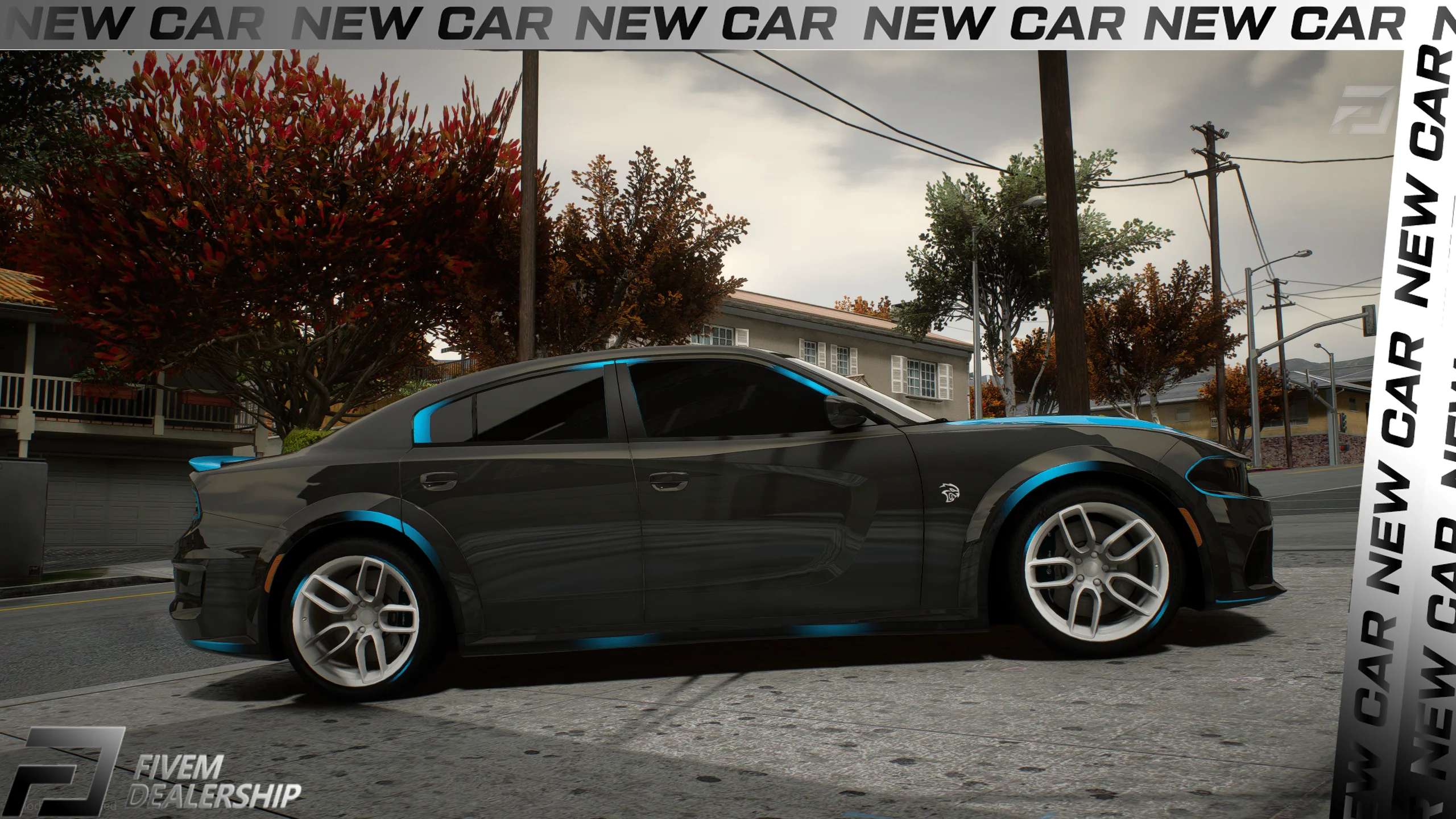 Dodge Charger Superchager [Dinamic RGB Lights] - Image 2