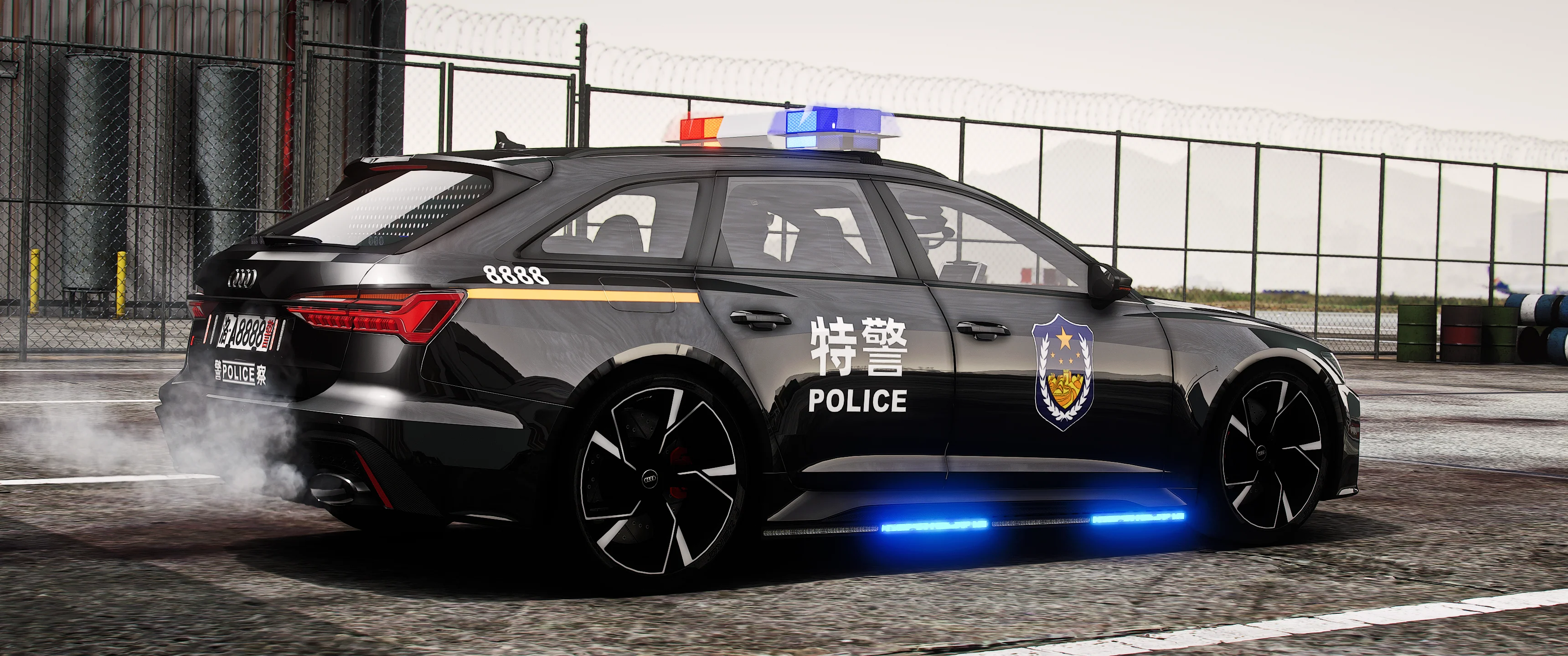 [ELS] 2020 Audi RS6 Avant National Police - Image 2