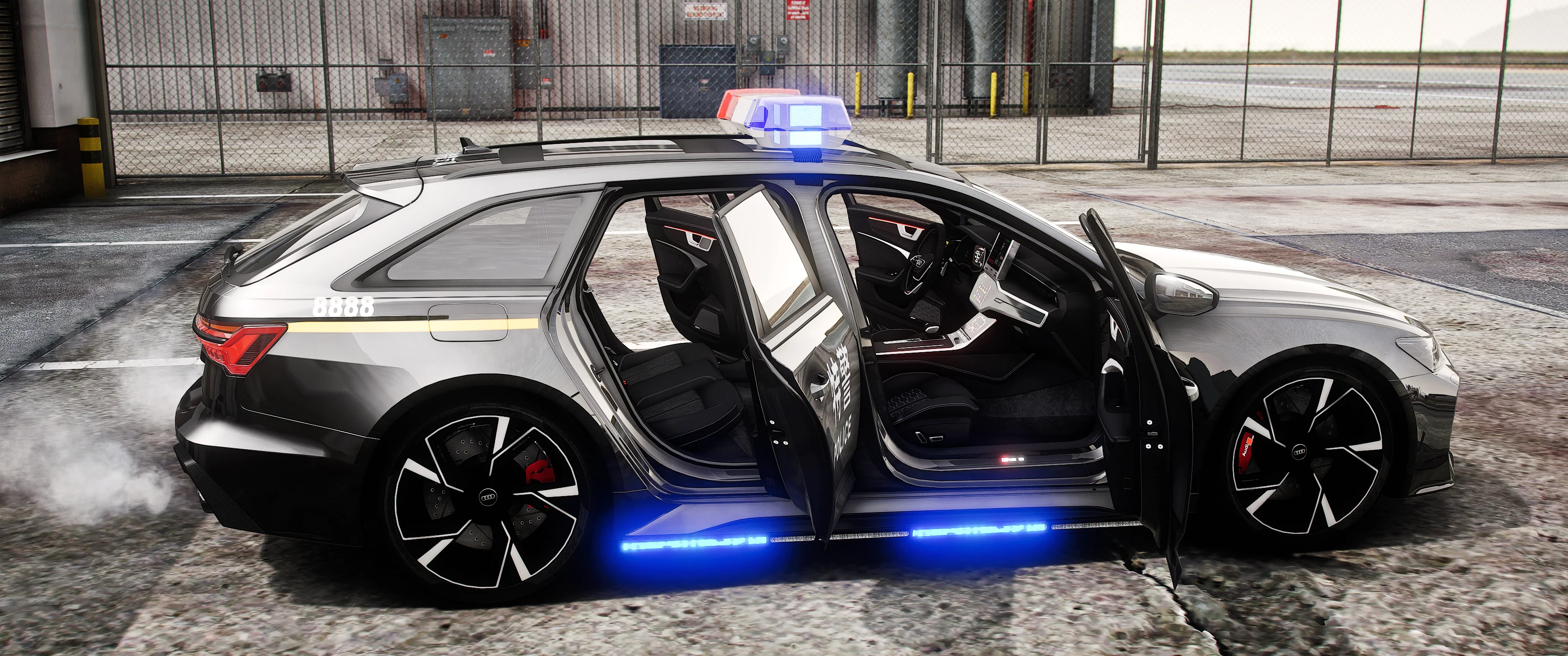 [ELS] 2020 Audi RS6 Avant National Police - Image 3