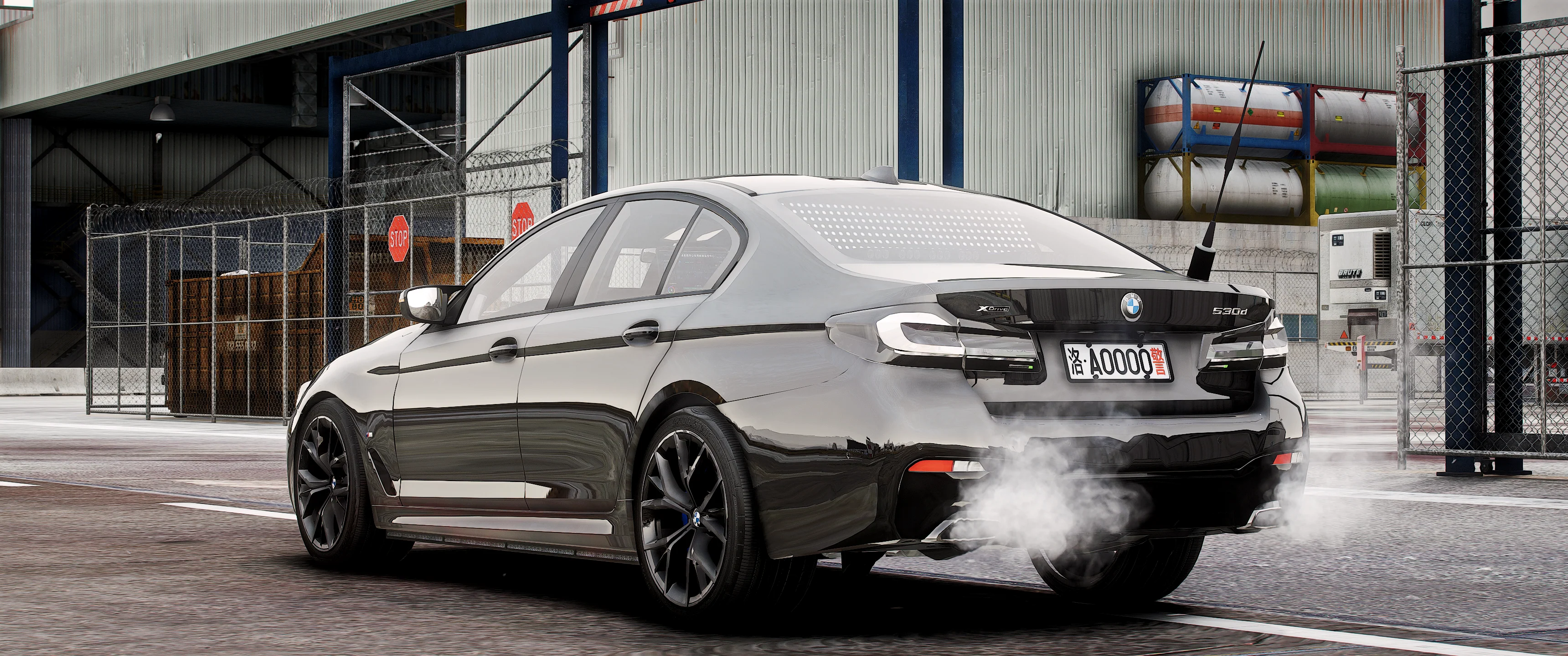 [ELS] 2021 BMW 5 Series 530 Police - Image 2