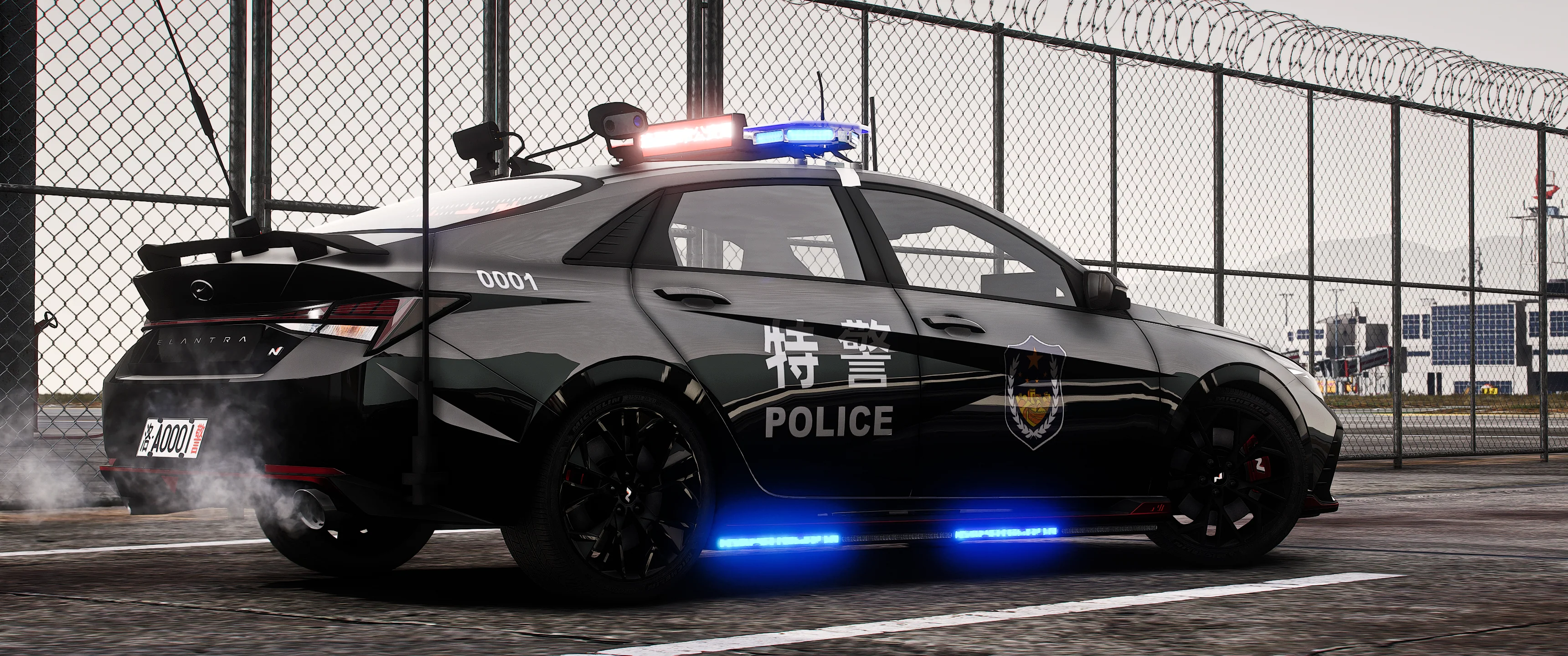 [ELS] 2022 Hyundai Elantra N Police - Image 2