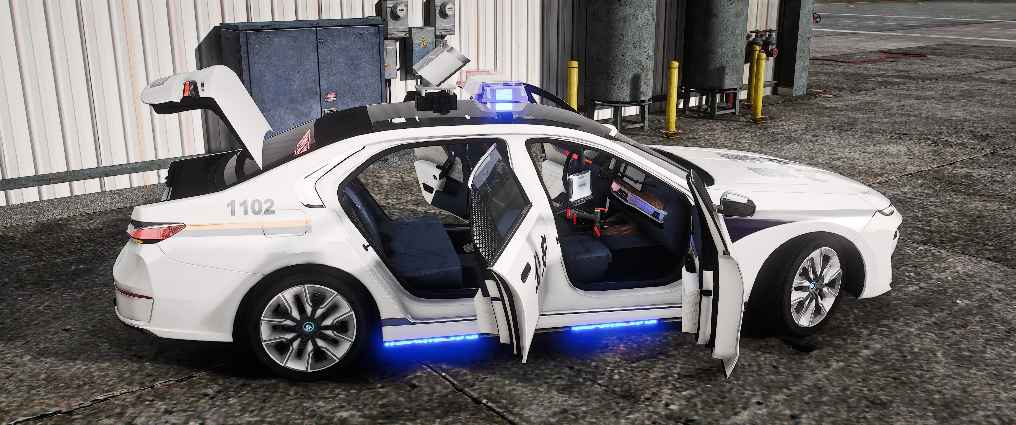 [ELS] 2023 BMW i7 X60 Dual-Police Edition - Image 3