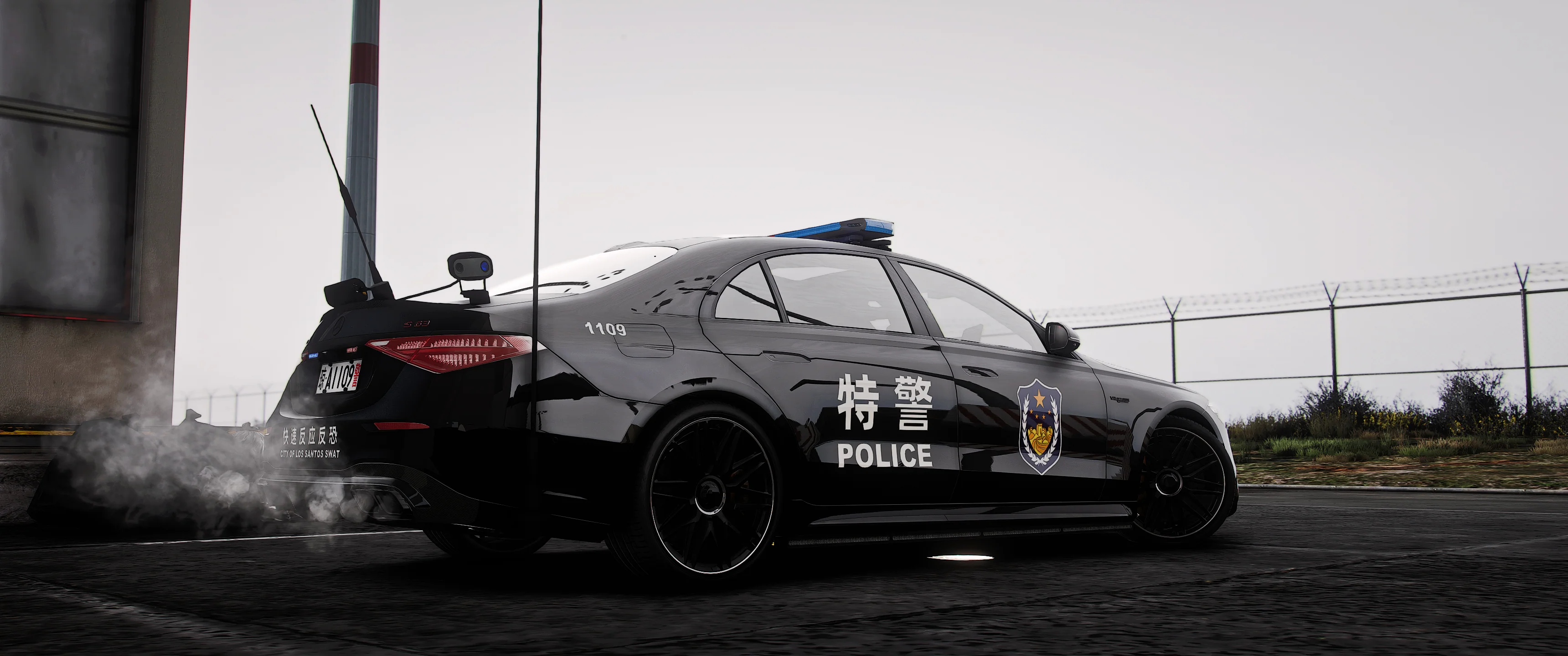 [ELS] 2023 Mercedes S63 AMG Police Edition - Image 2