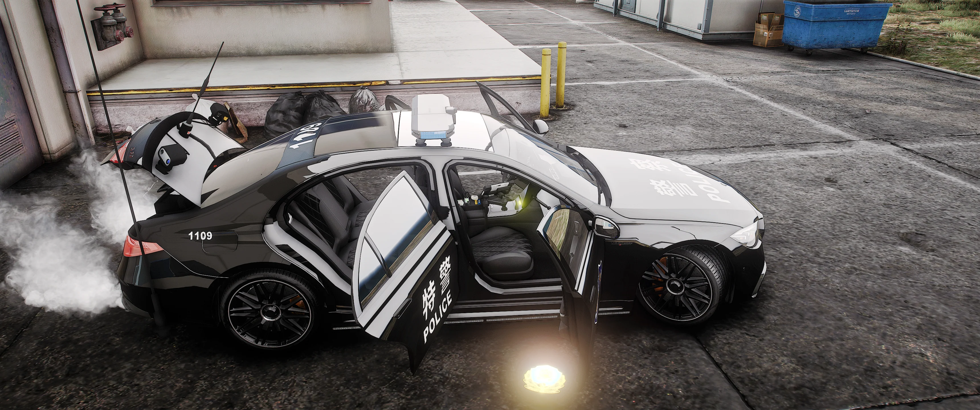 [ELS] 2023 Mercedes S63 AMG Police Edition - Image 3