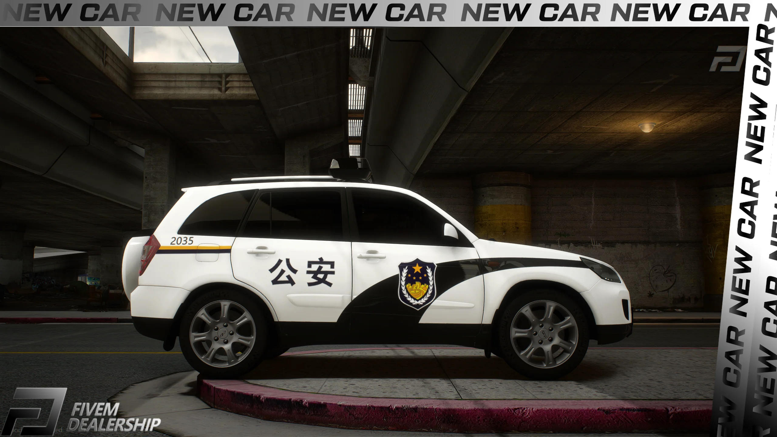[ELS] Chery Tiggo 2010 Police - Image 2