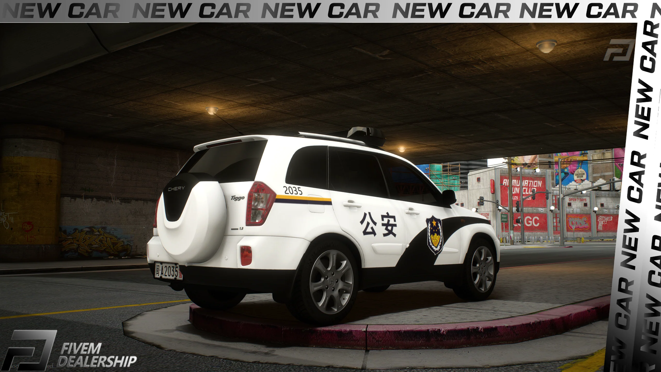 [ELS] Chery Tiggo 2010 Police - Image 3